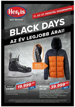 Flyer Hervis Sports 22.11.2022 - 27.11.2022