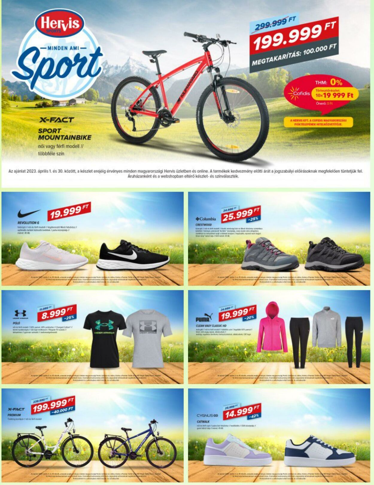 Flyer Hervis Sports 17.04.2023 - 01.05.2023