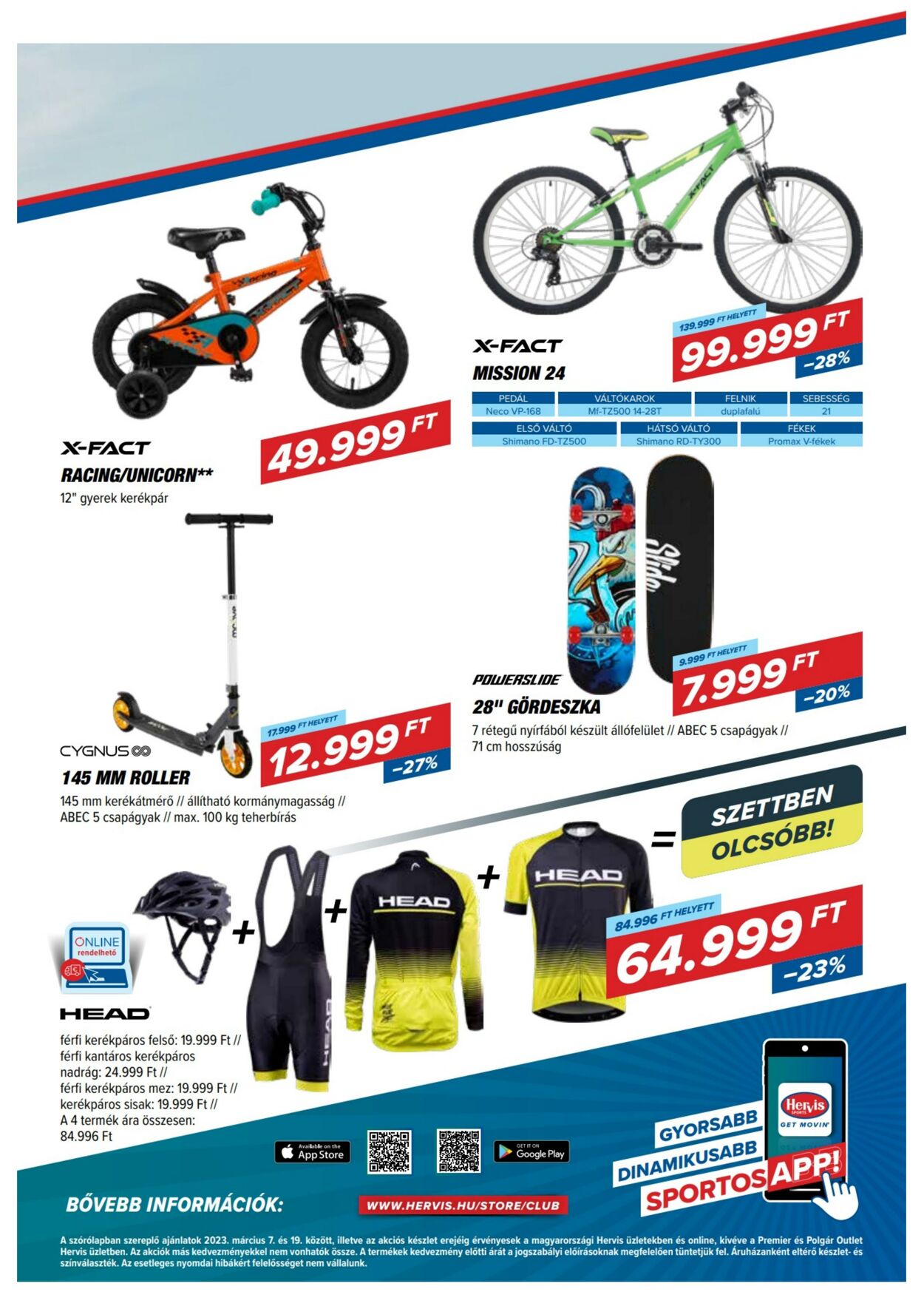 Flyer Hervis Sports 07.03.2023 - 19.03.2023