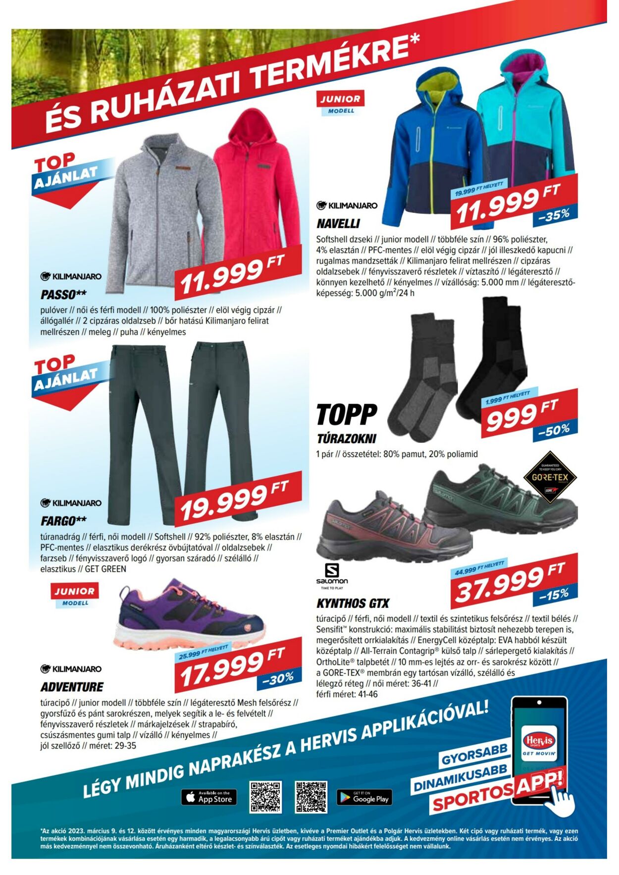 Flyer Hervis Sports 07.03.2023 - 19.03.2023