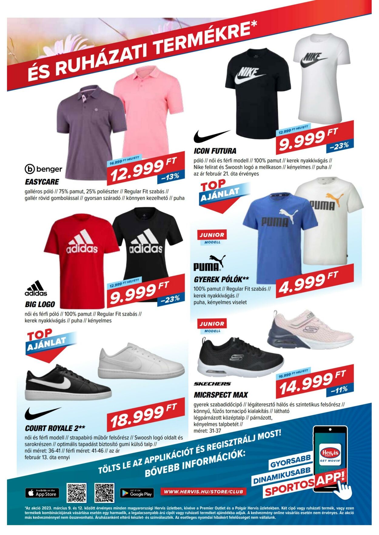 Flyer Hervis Sports 07.03.2023 - 19.03.2023