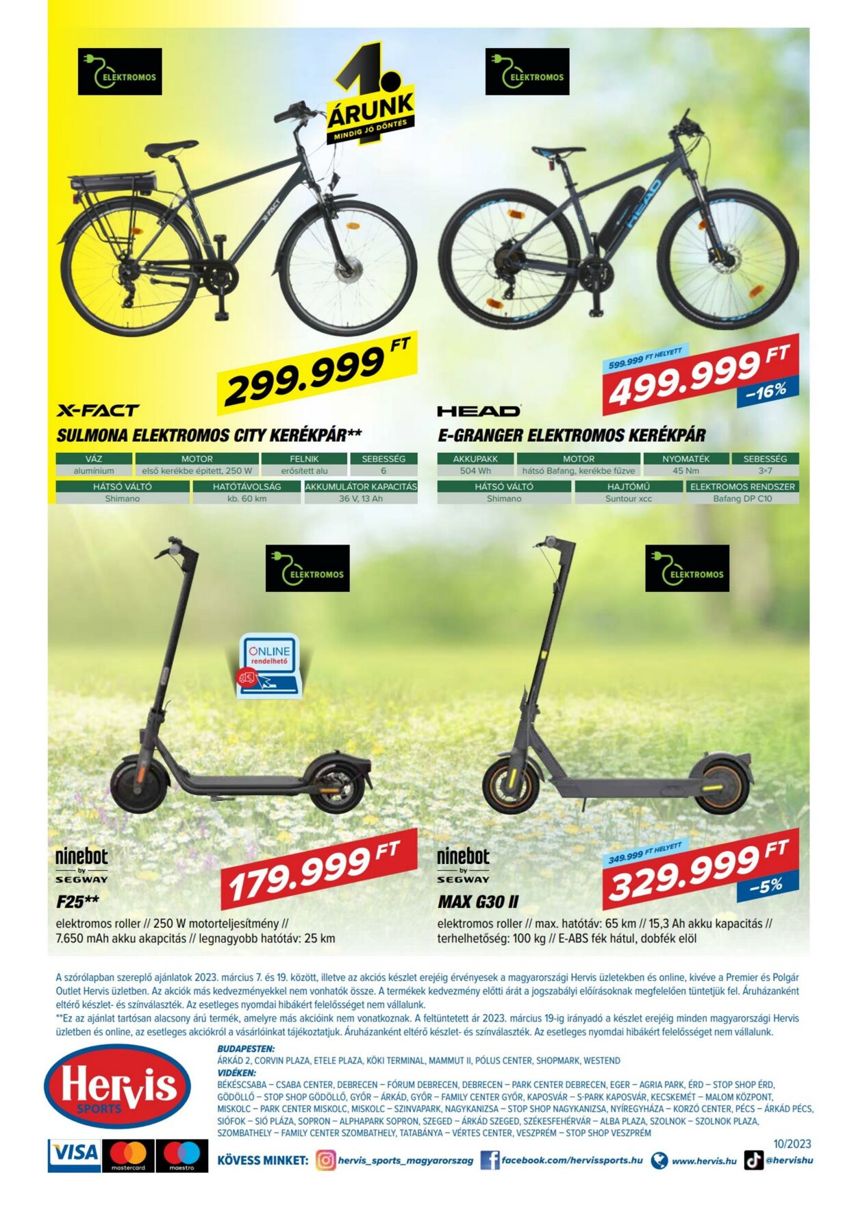 Flyer Hervis Sports 07.03.2023 - 19.03.2023