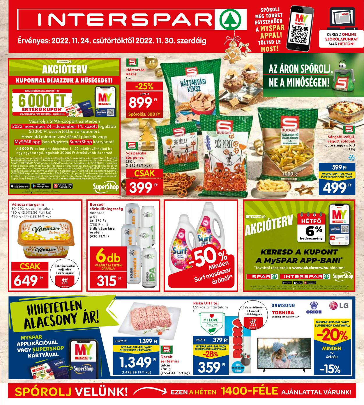 Flyer Interspar 24.11.2022 - 30.11.2022