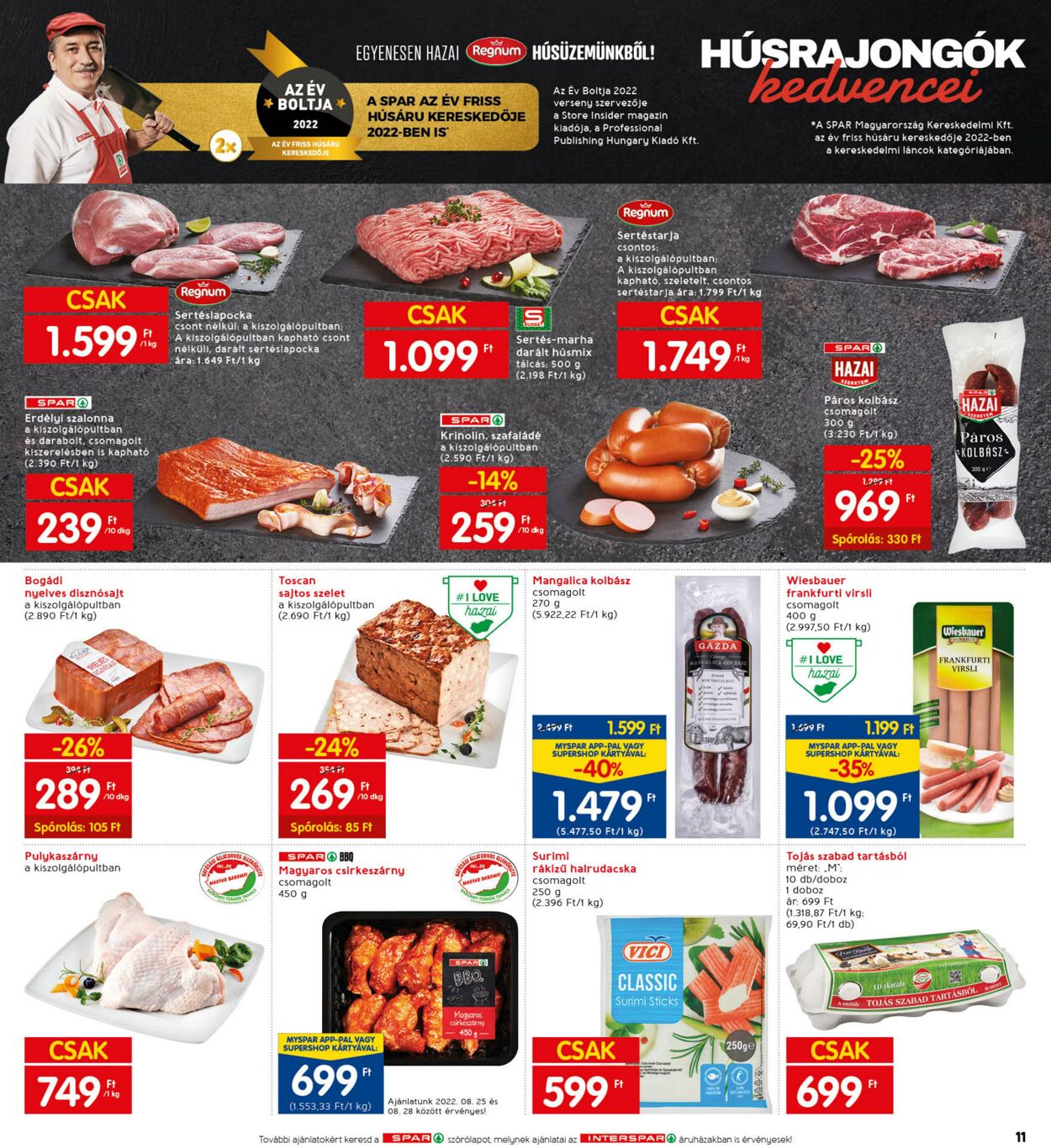 Flyer Interspar 25.08.2022 - 31.08.2022