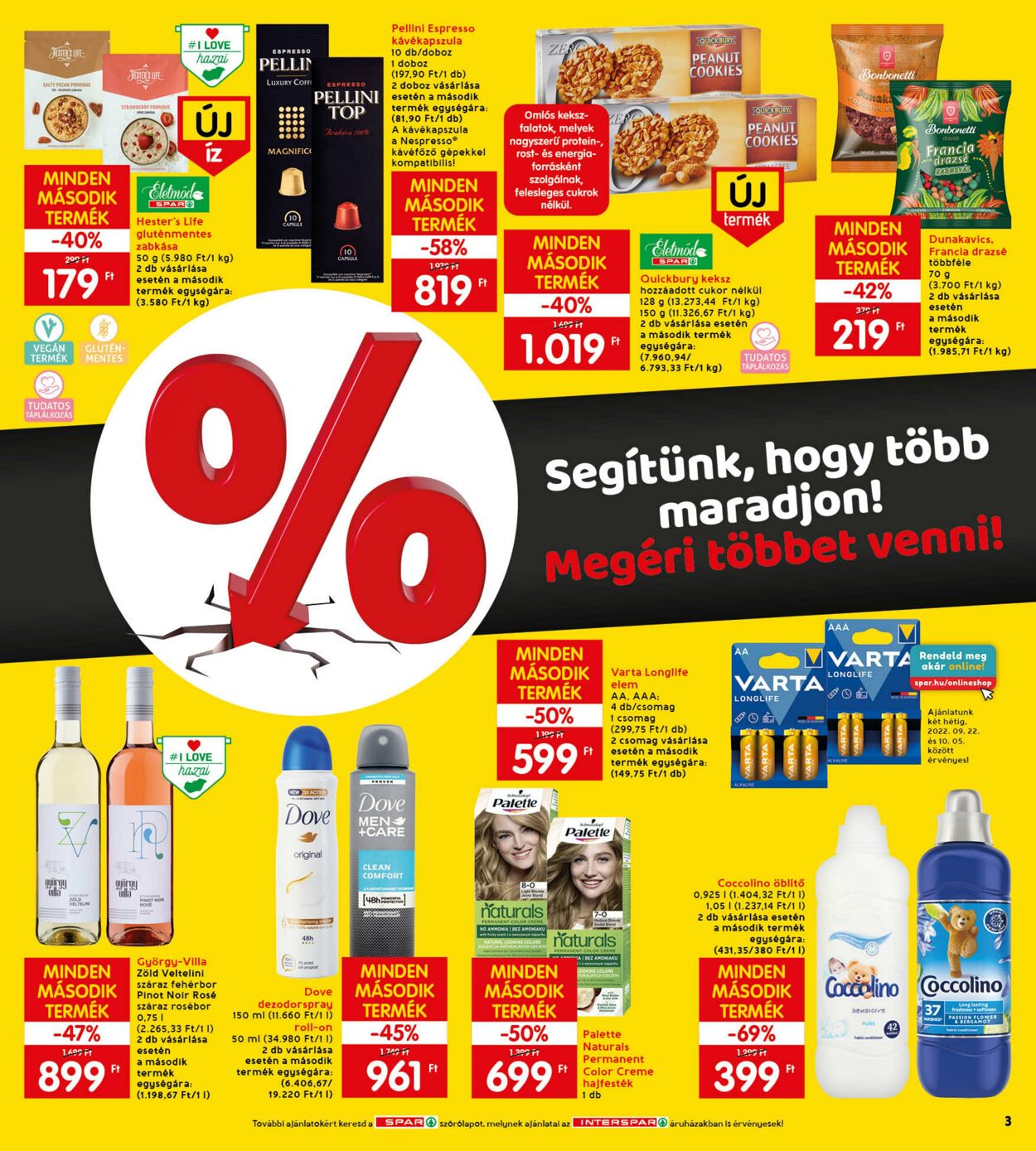 Flyer Interspar 22.09.2022 - 28.09.2022