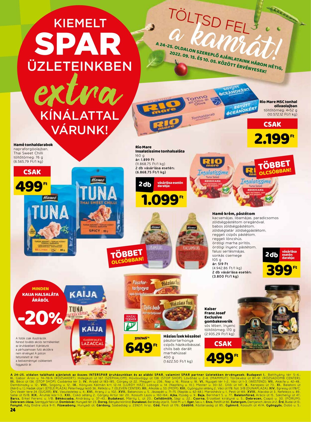 Flyer Interspar 15.09.2022 - 21.09.2022