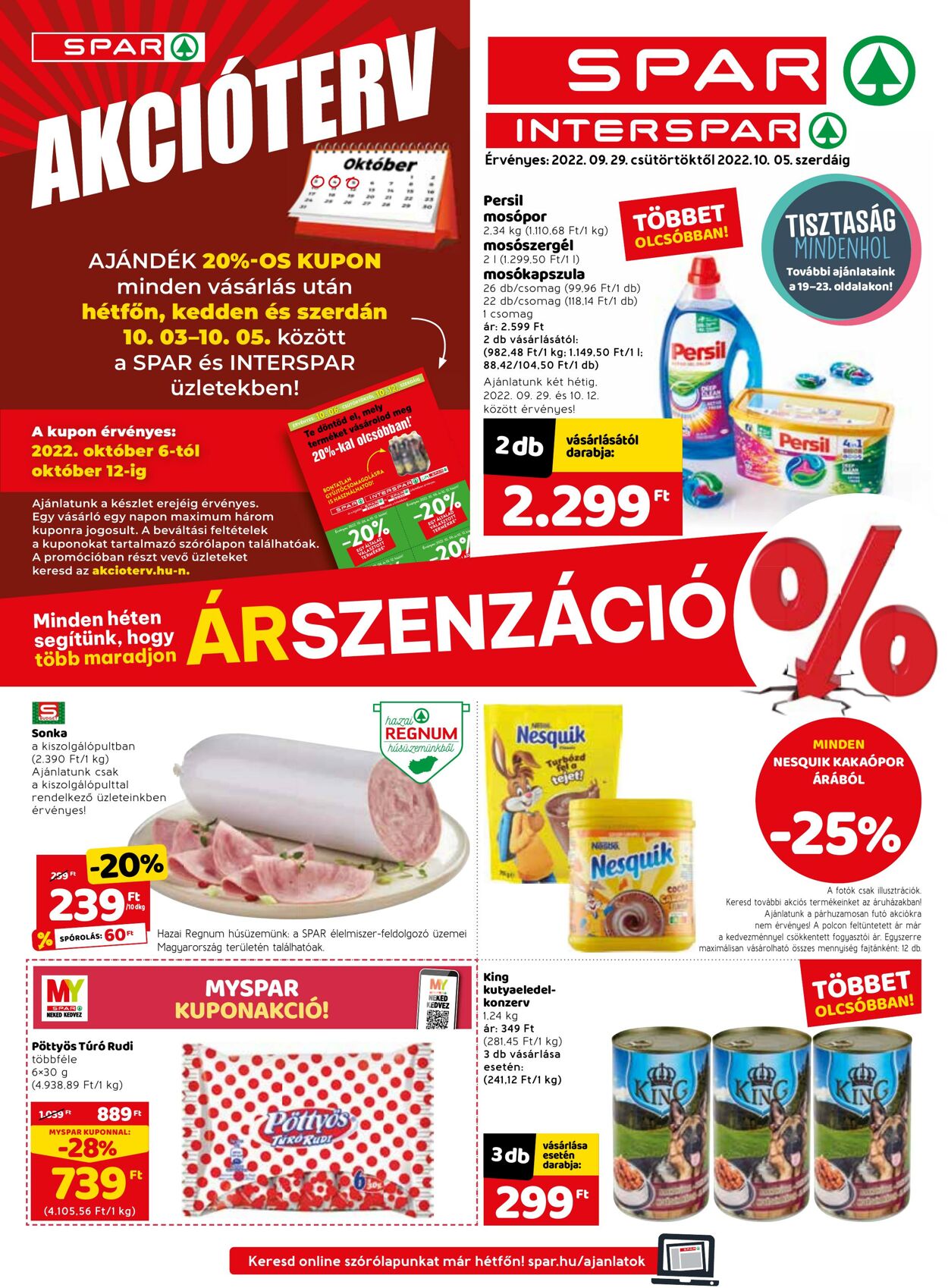 Flyer Interspar 29.09.2022 - 05.10.2022