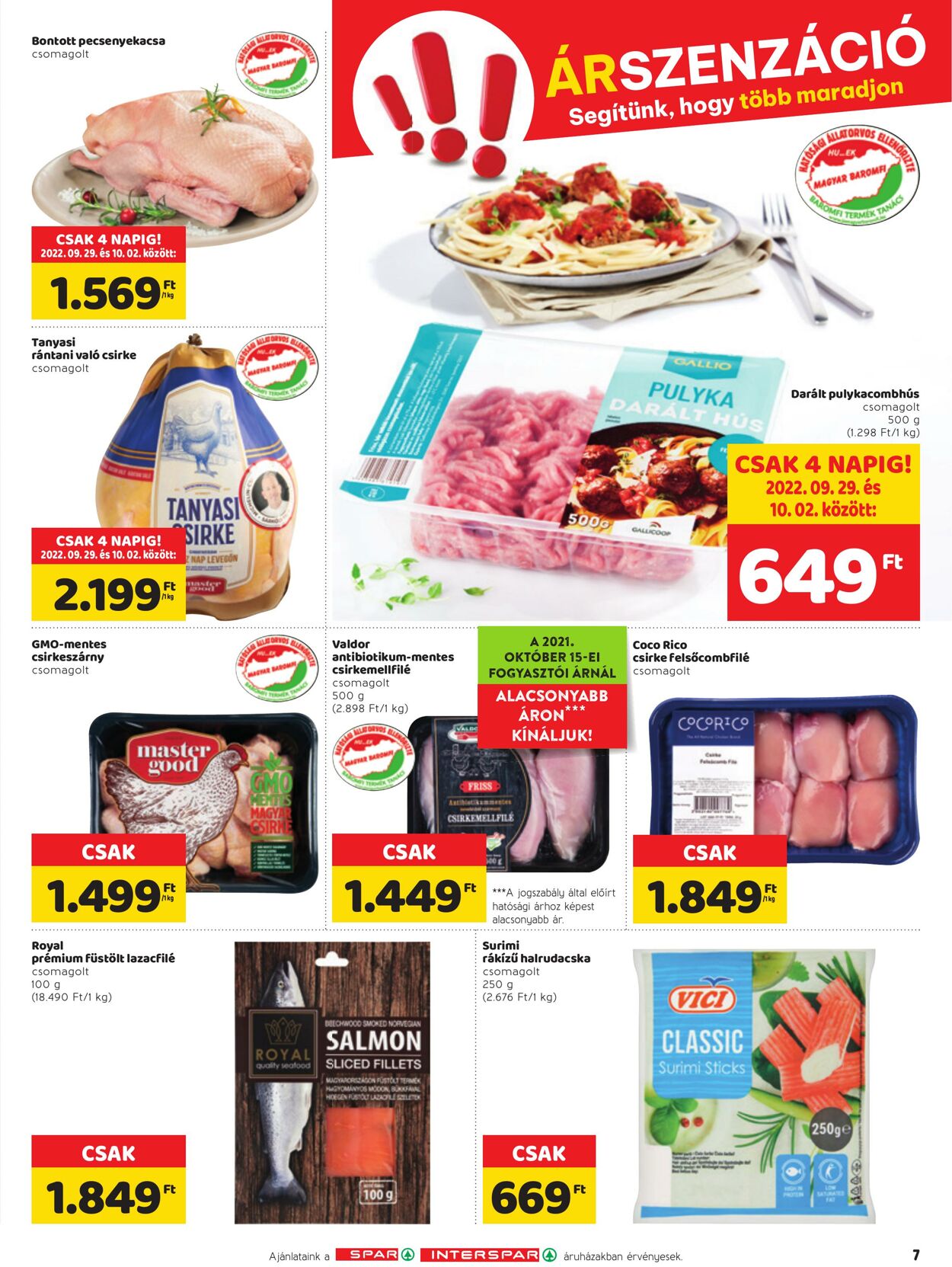 Flyer Interspar 29.09.2022 - 05.10.2022