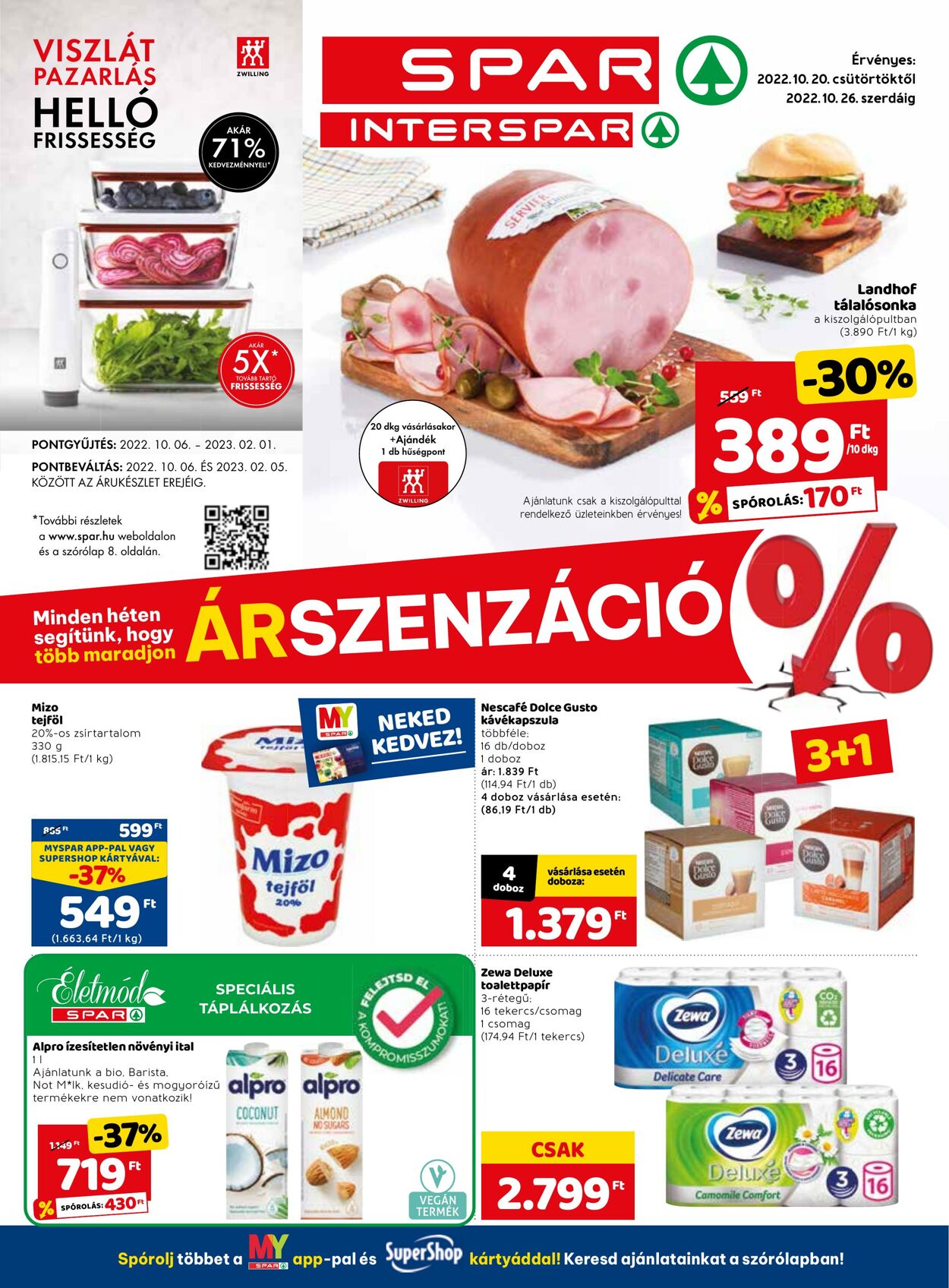 Flyer Interspar 20.10.2022 - 26.10.2022