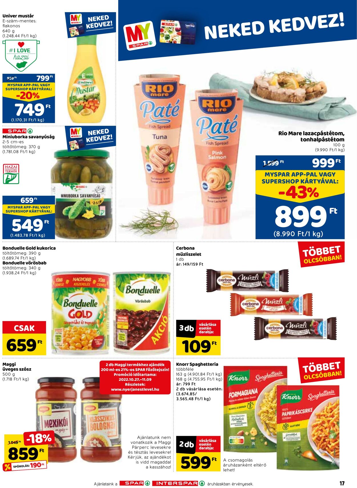 Flyer Interspar 03.11.2022 - 09.11.2022