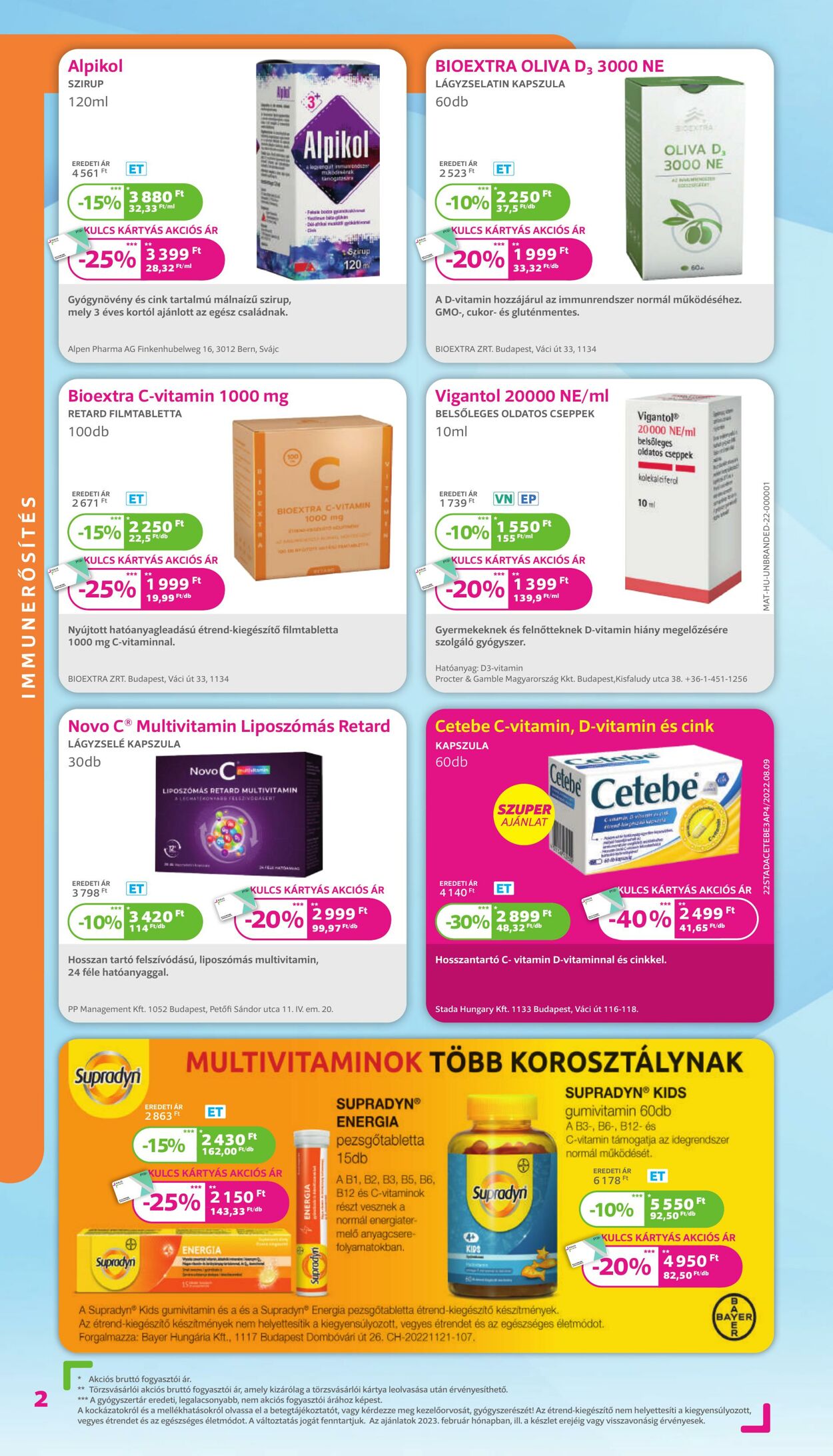 Flyer Kulcs Patikák 01.02.2023 - 28.02.2023