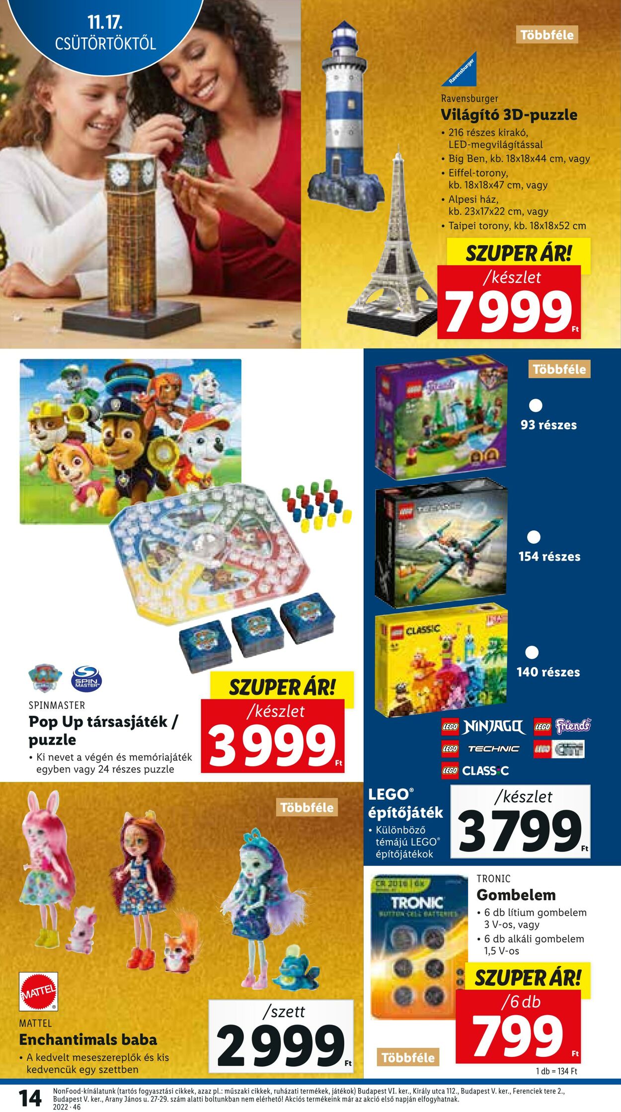 Flyer Lidl 17.11.2022 - 23.11.2022