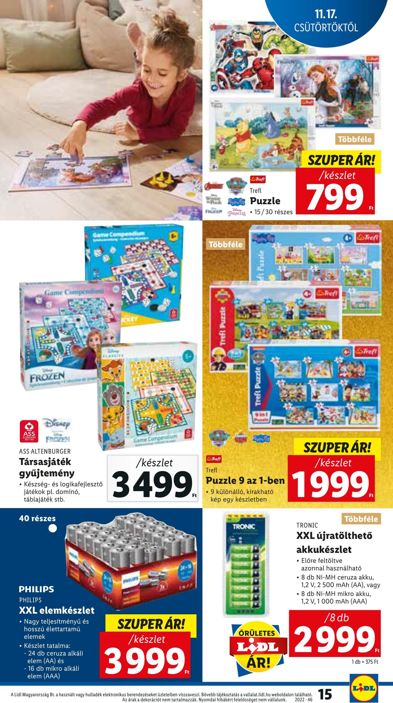 Flyer Lidl 17.11.2022 - 23.11.2022