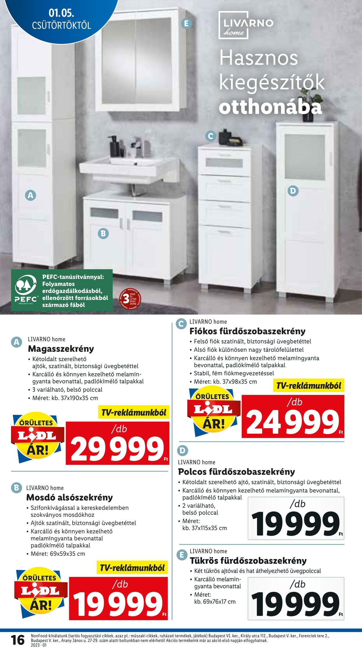 Flyer Lidl 05.01.2022 - 11.01.2023