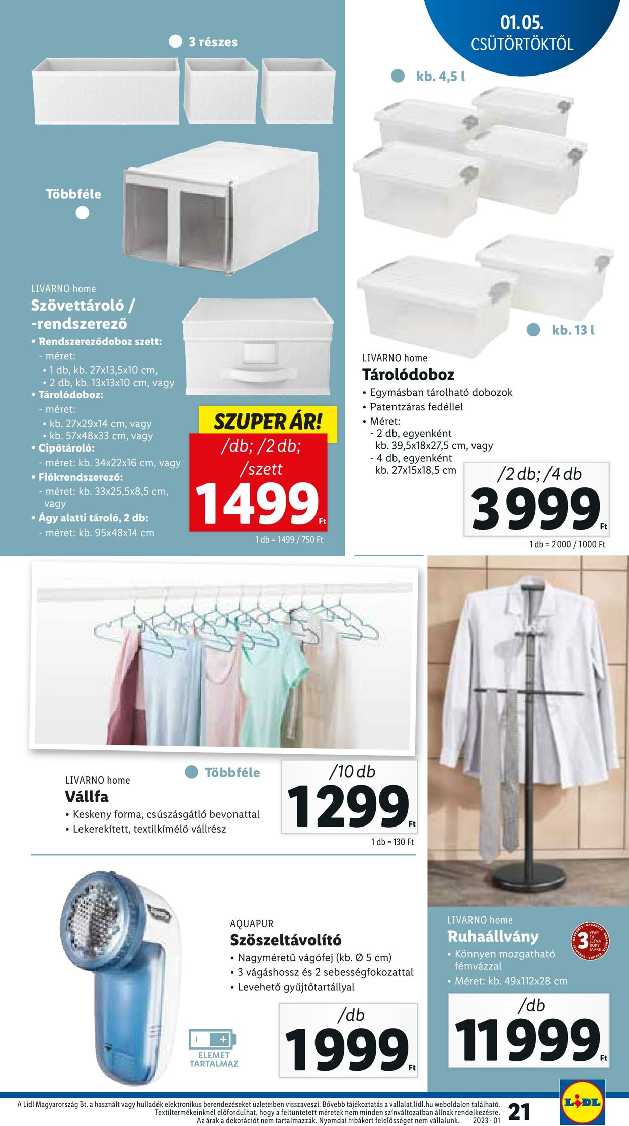 Flyer Lidl 05.01.2022 - 11.01.2023