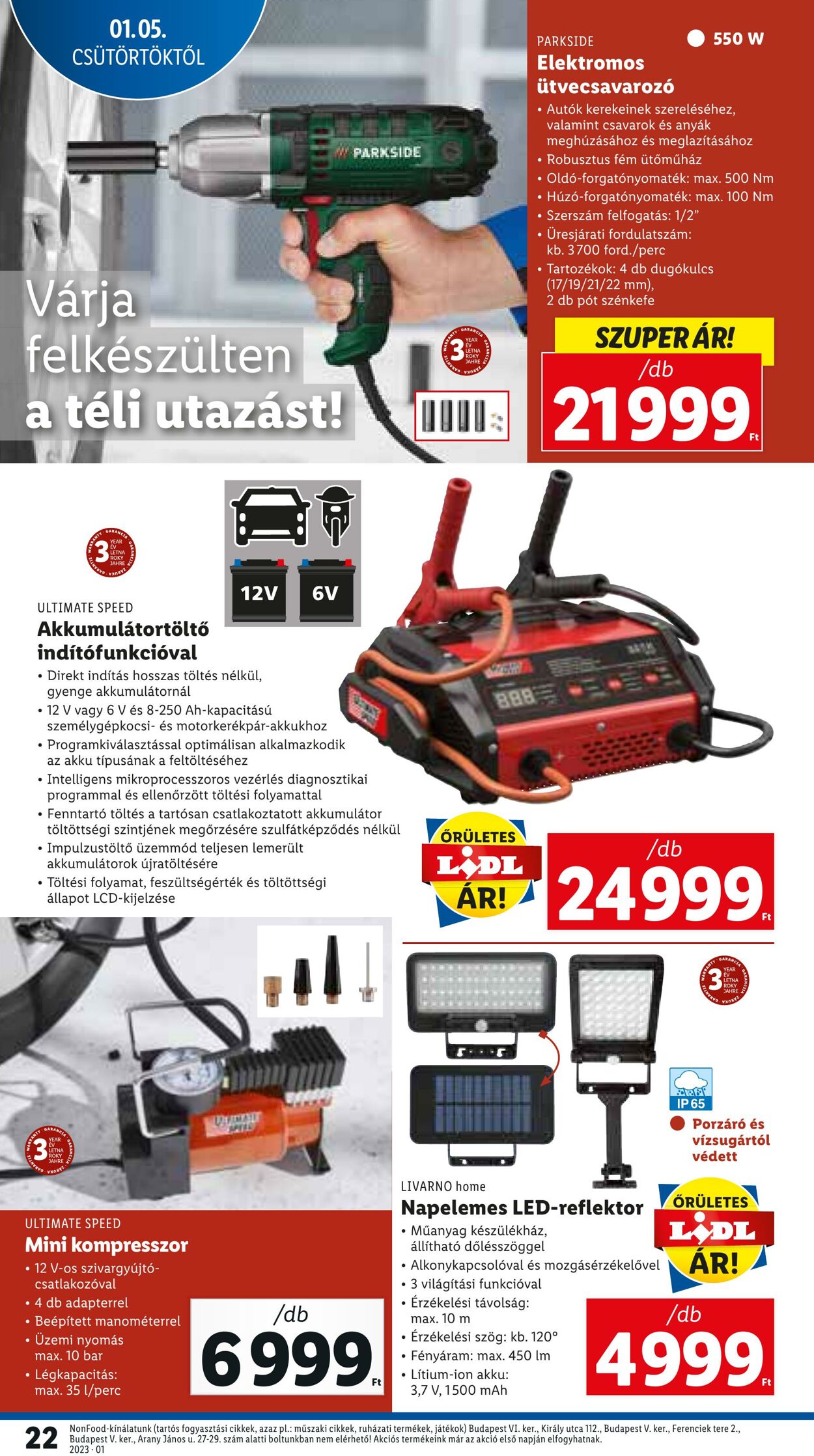 Flyer Lidl 05.01.2022 - 11.01.2023