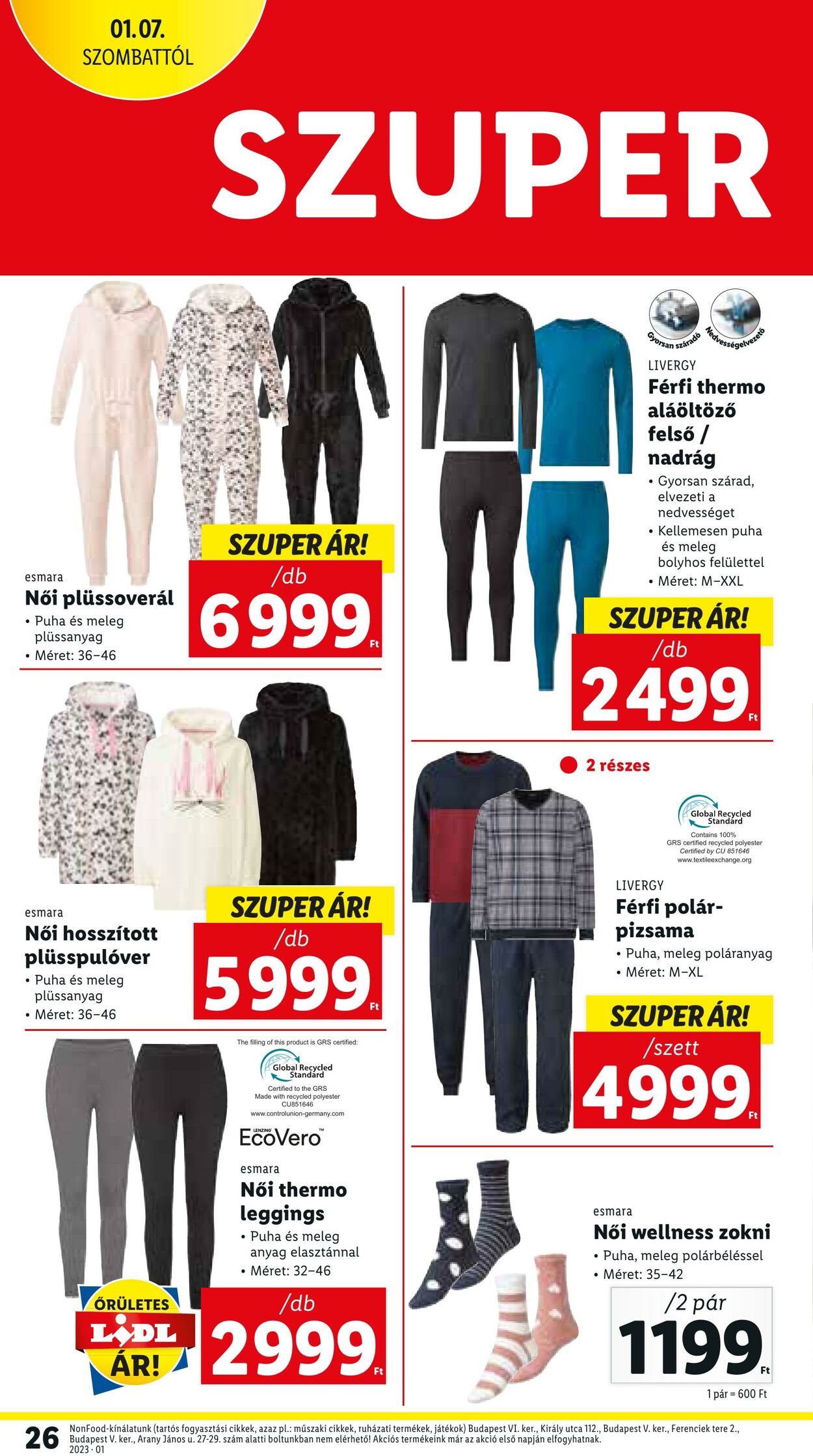 Flyer Lidl 05.01.2022 - 11.01.2023