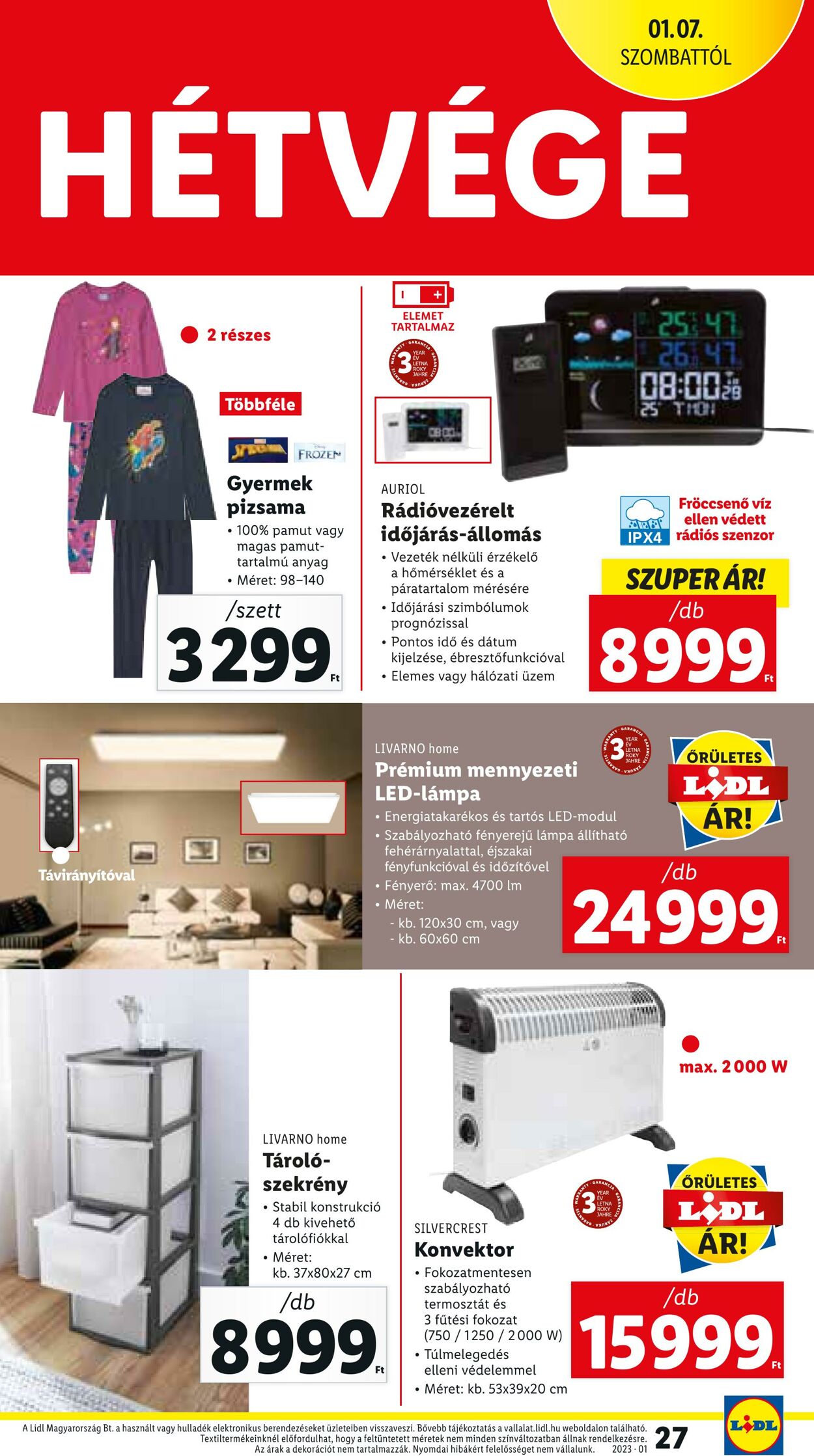 Flyer Lidl 05.01.2022 - 11.01.2023