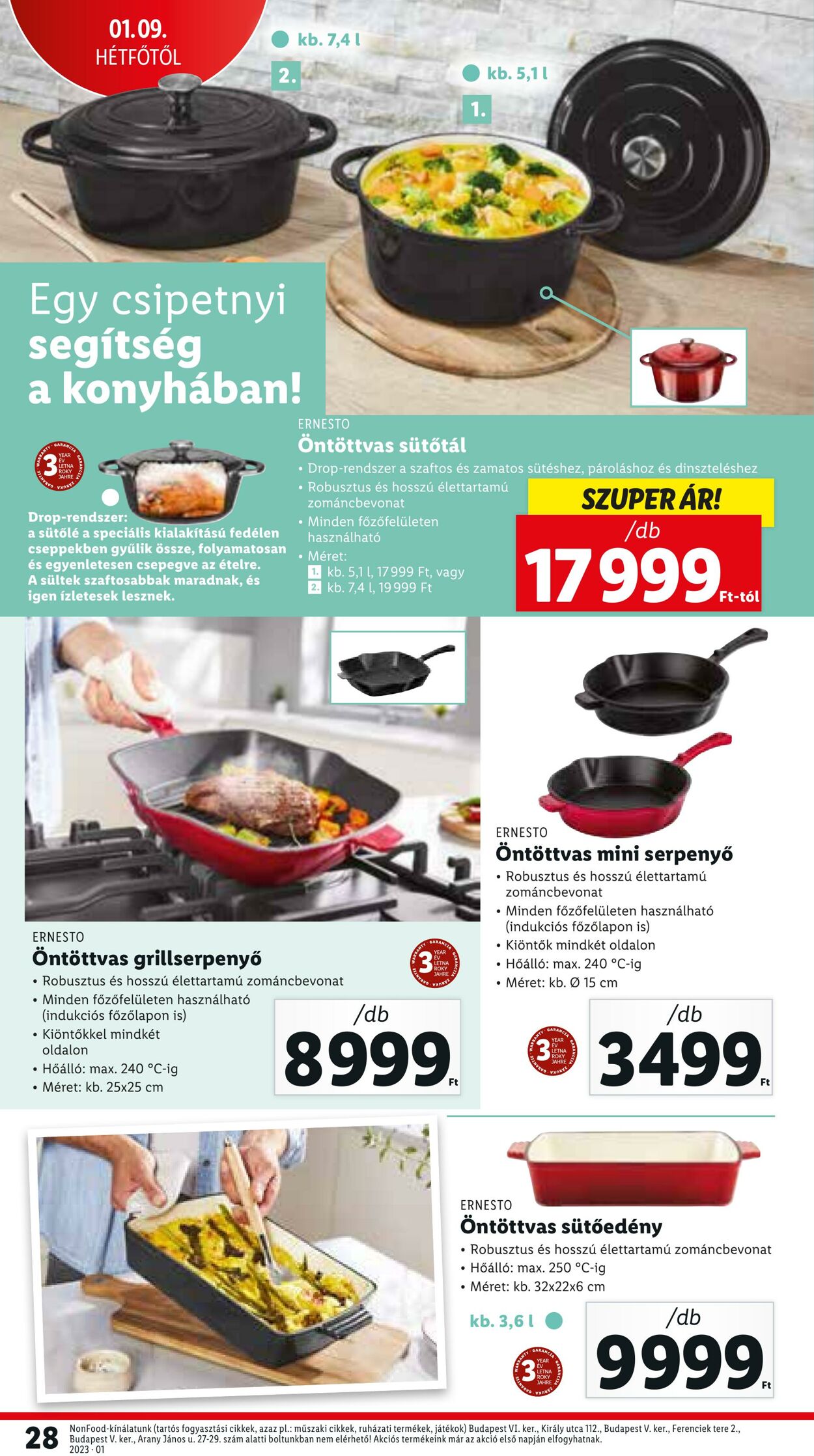 Flyer Lidl 05.01.2022 - 11.01.2023