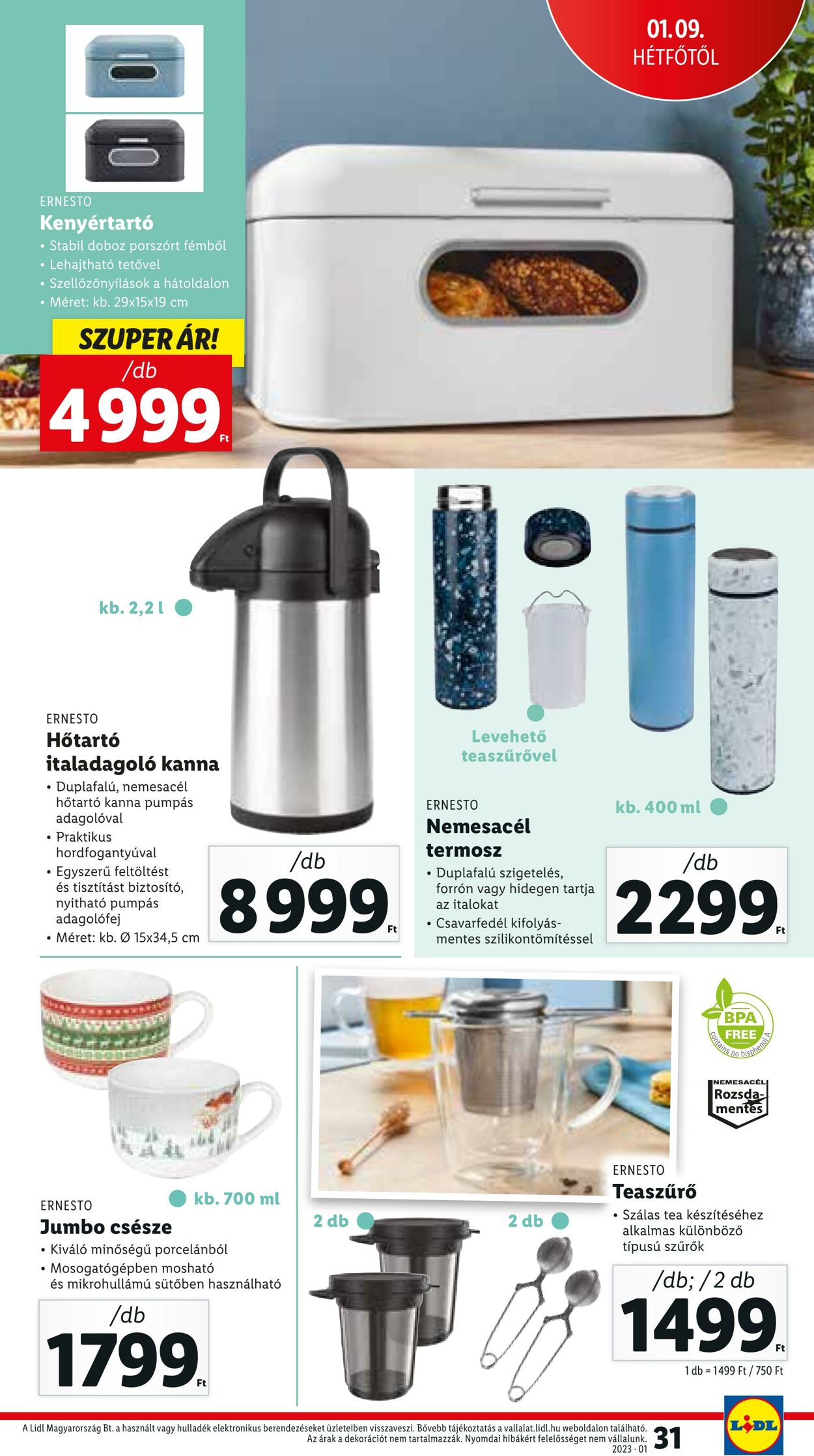 Flyer Lidl 05.01.2022 - 11.01.2023