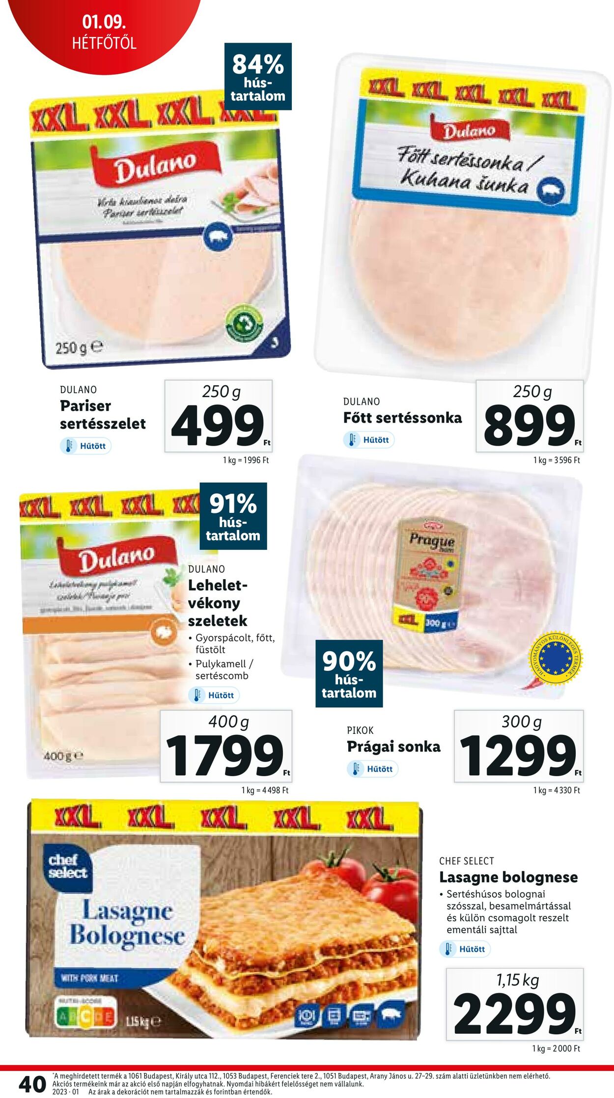 Flyer Lidl 05.01.2022 - 11.01.2023