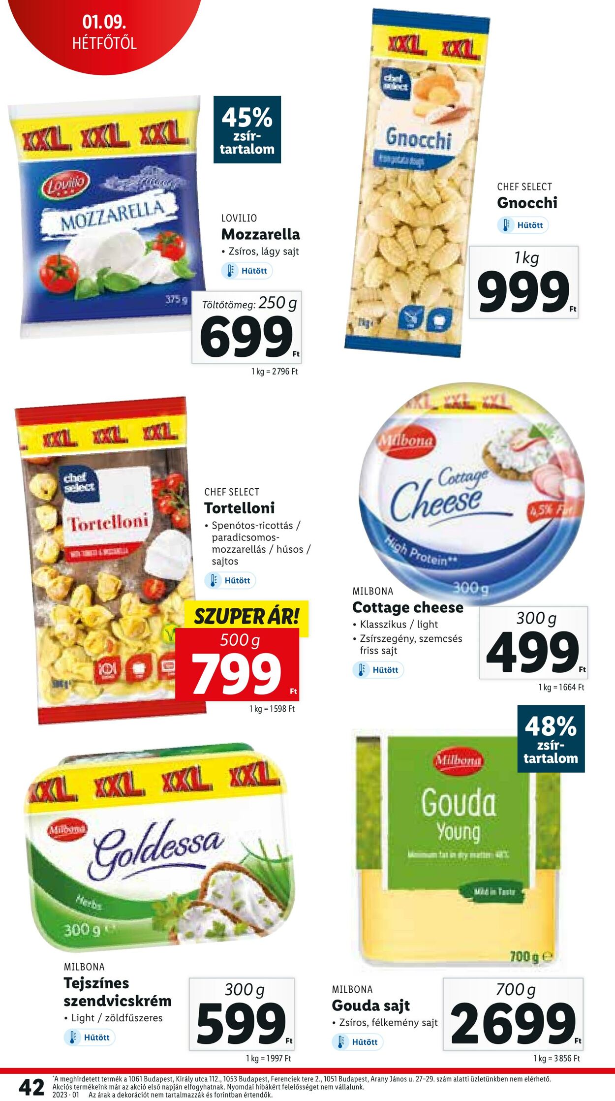 Flyer Lidl 05.01.2022 - 11.01.2023