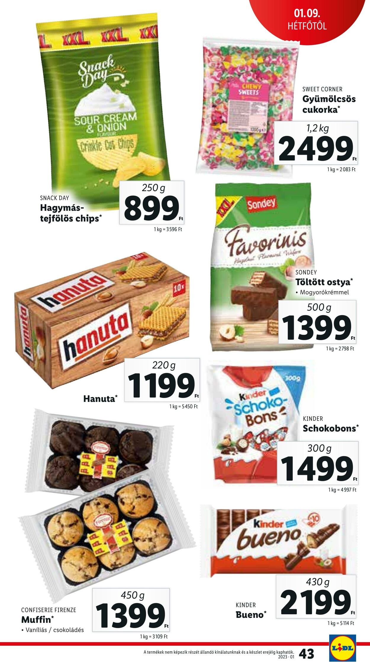 Flyer Lidl 05.01.2022 - 11.01.2023