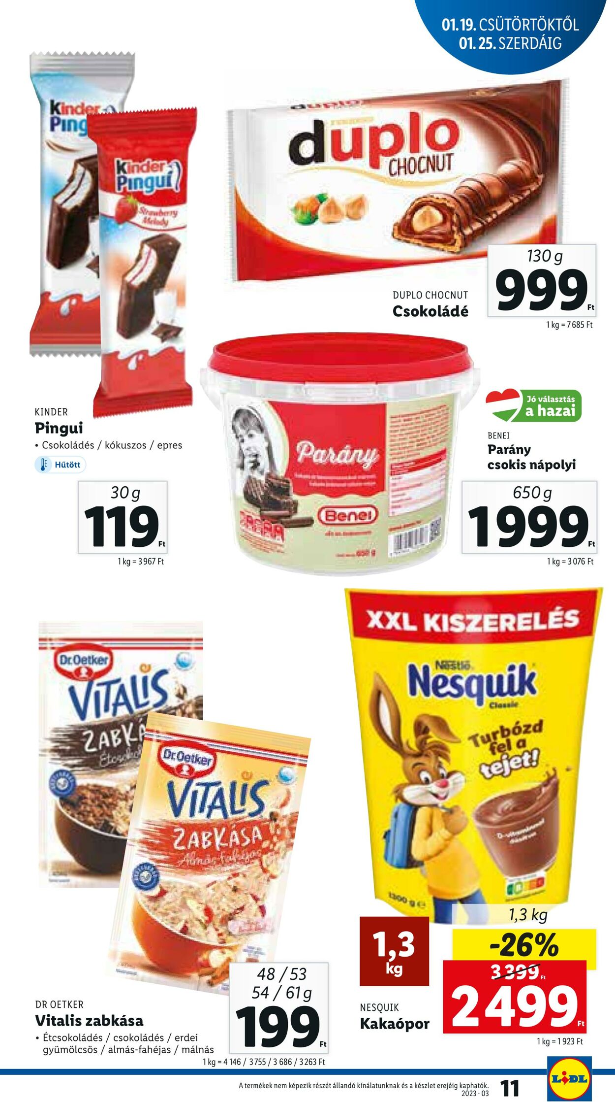 Flyer Lidl 19.01.2023 - 25.01.2023