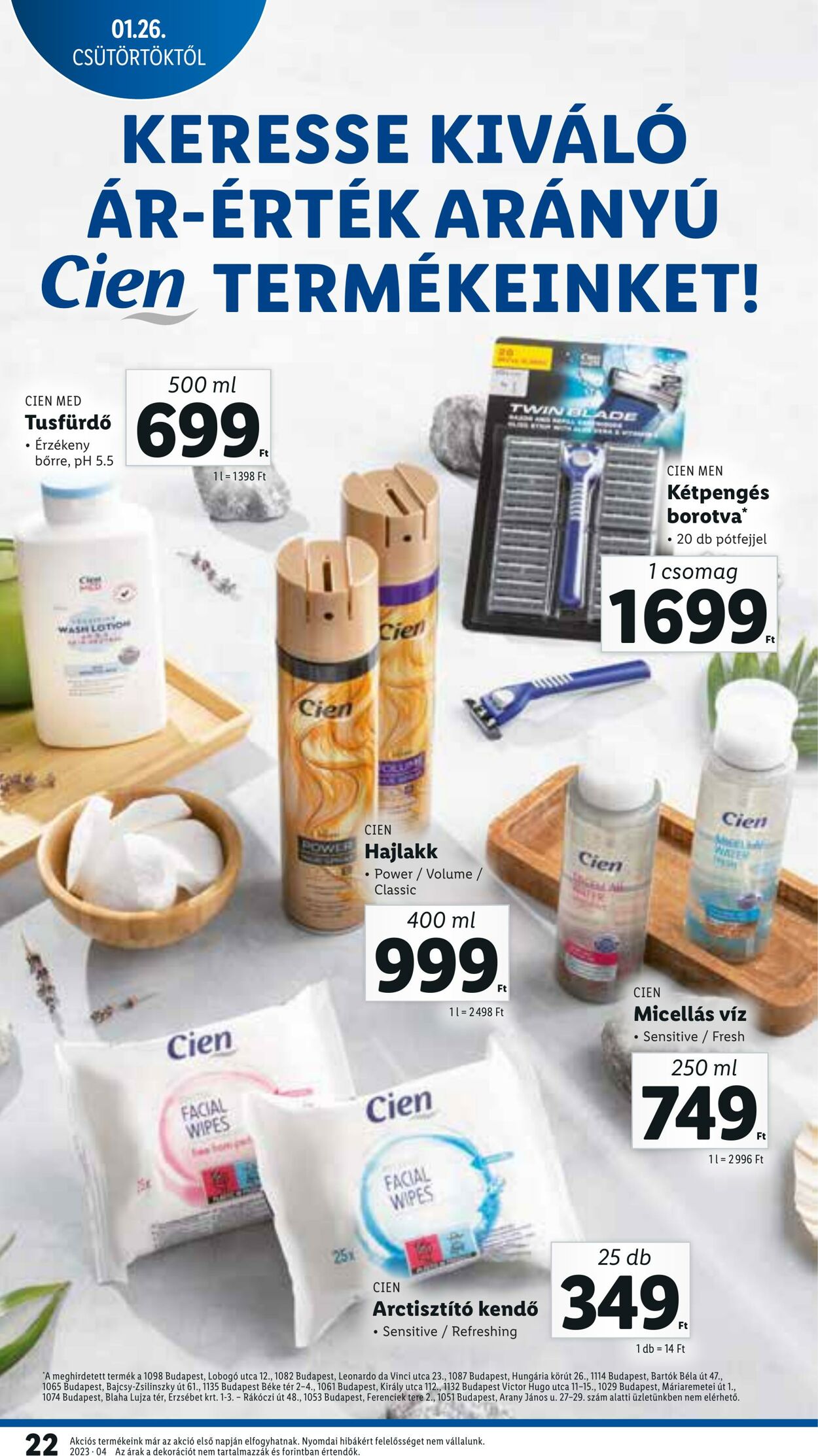 Flyer Lidl 26.01.2023 - 01.02.2023