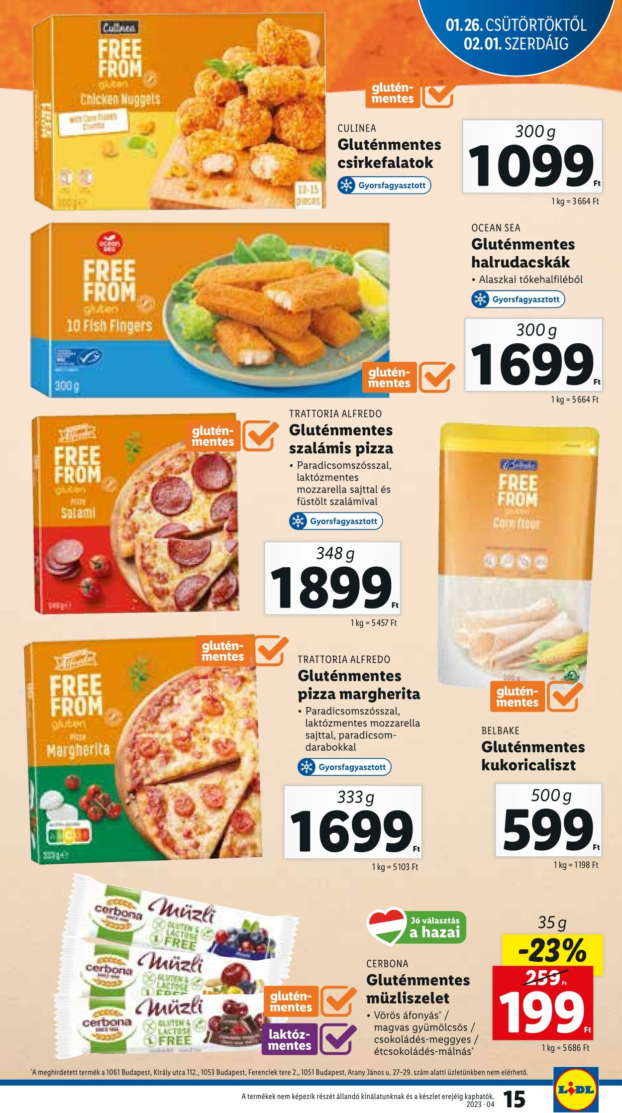 Flyer Lidl 26.01.2023 - 01.02.2023