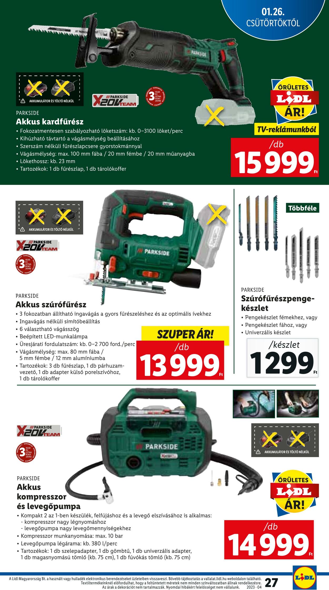 Flyer Lidl 26.01.2023 - 01.02.2023