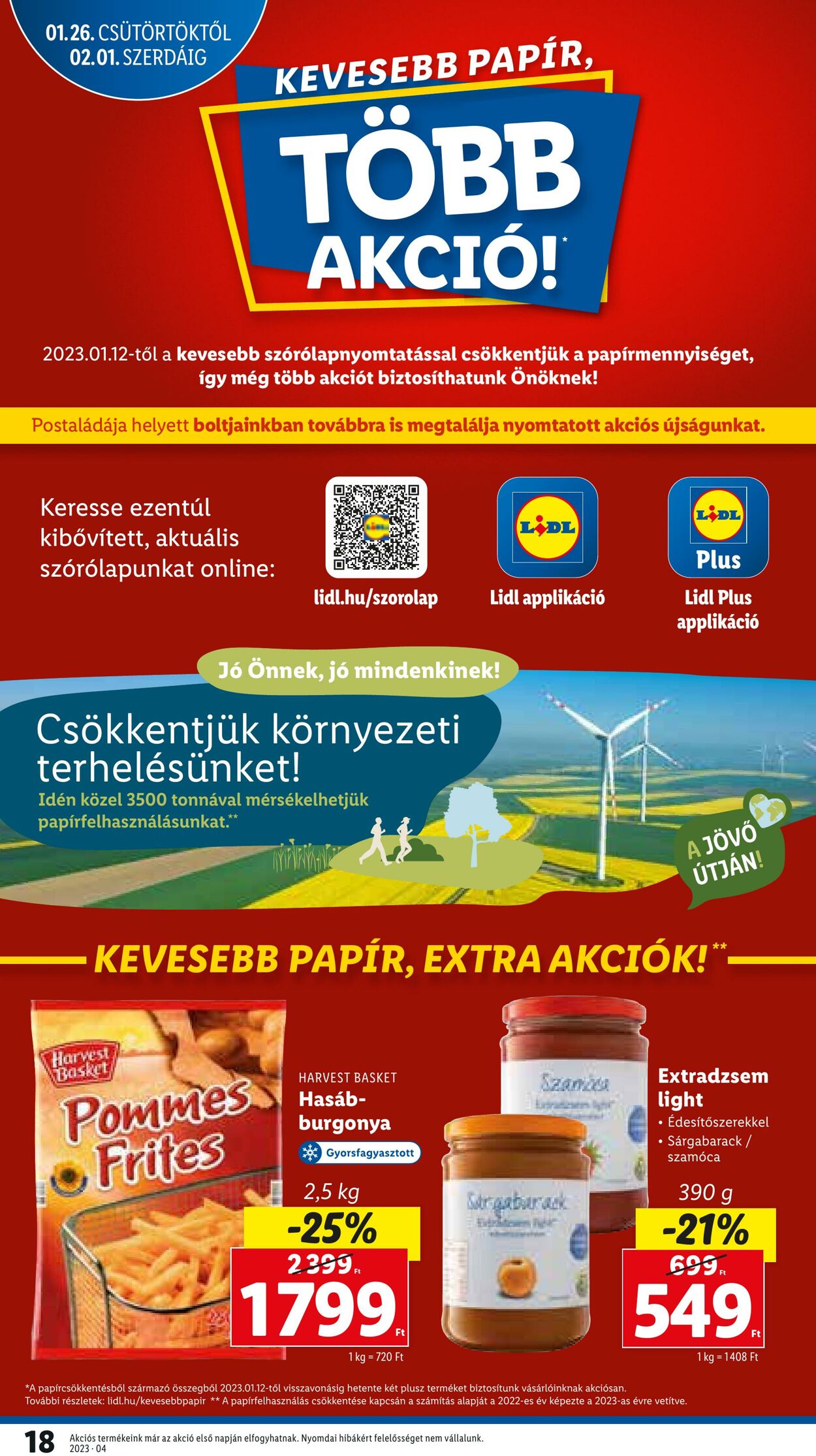 Flyer Lidl 26.01.2023 - 01.02.2023