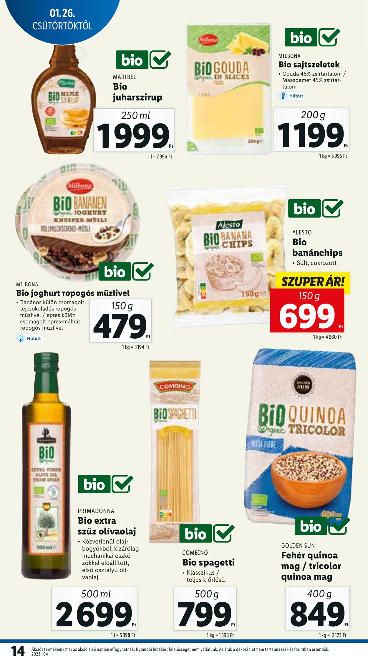 Flyer Lidl 26.01.2023 - 01.02.2023