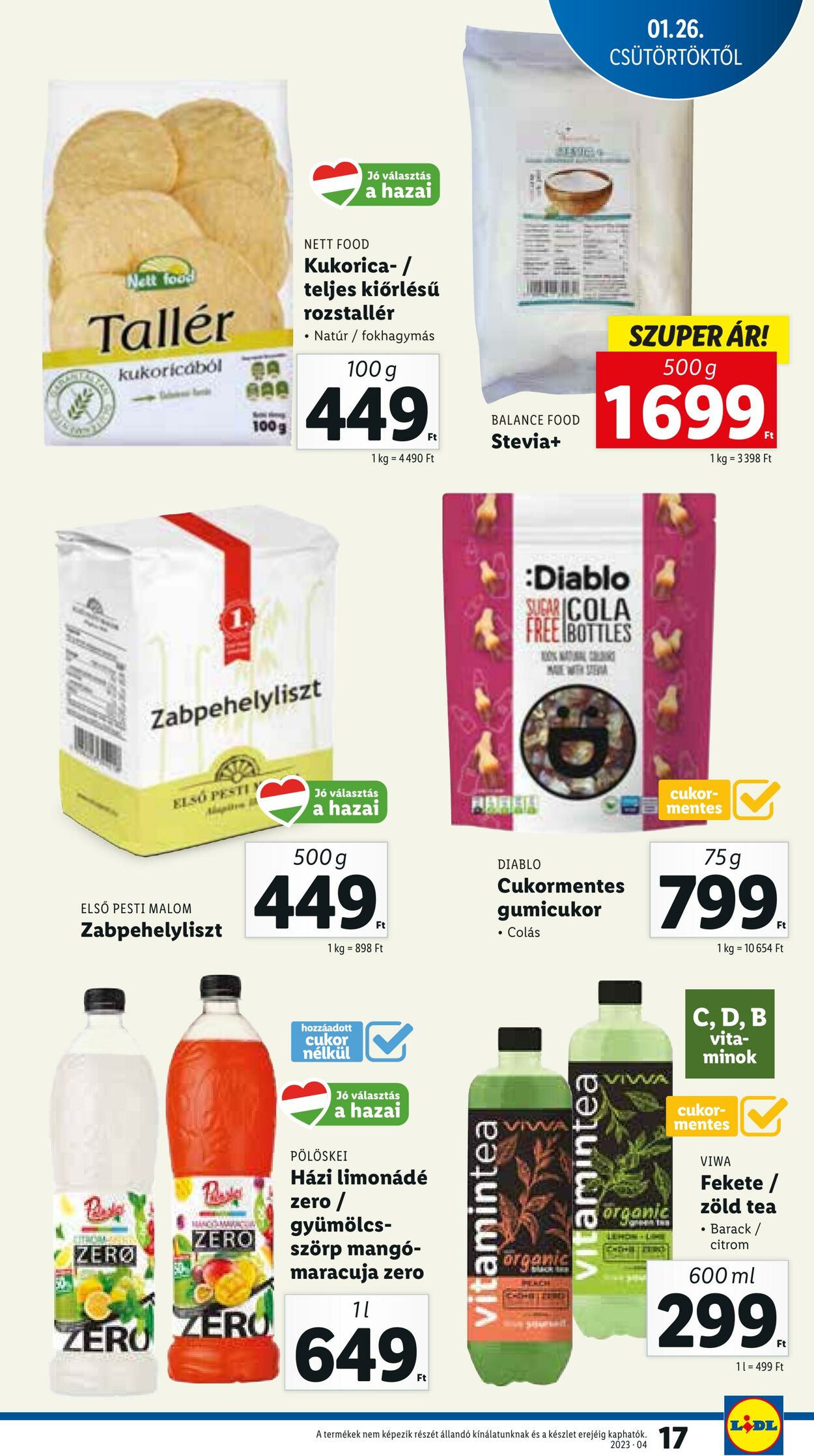 Flyer Lidl 26.01.2023 - 01.02.2023