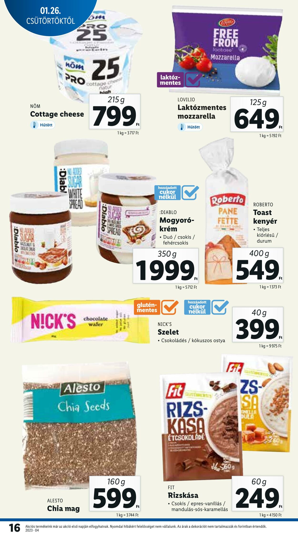 Flyer Lidl 26.01.2023 - 01.02.2023