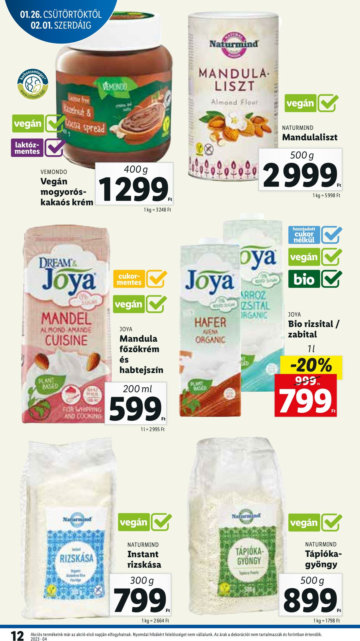 Flyer Lidl 26.01.2023 - 01.02.2023