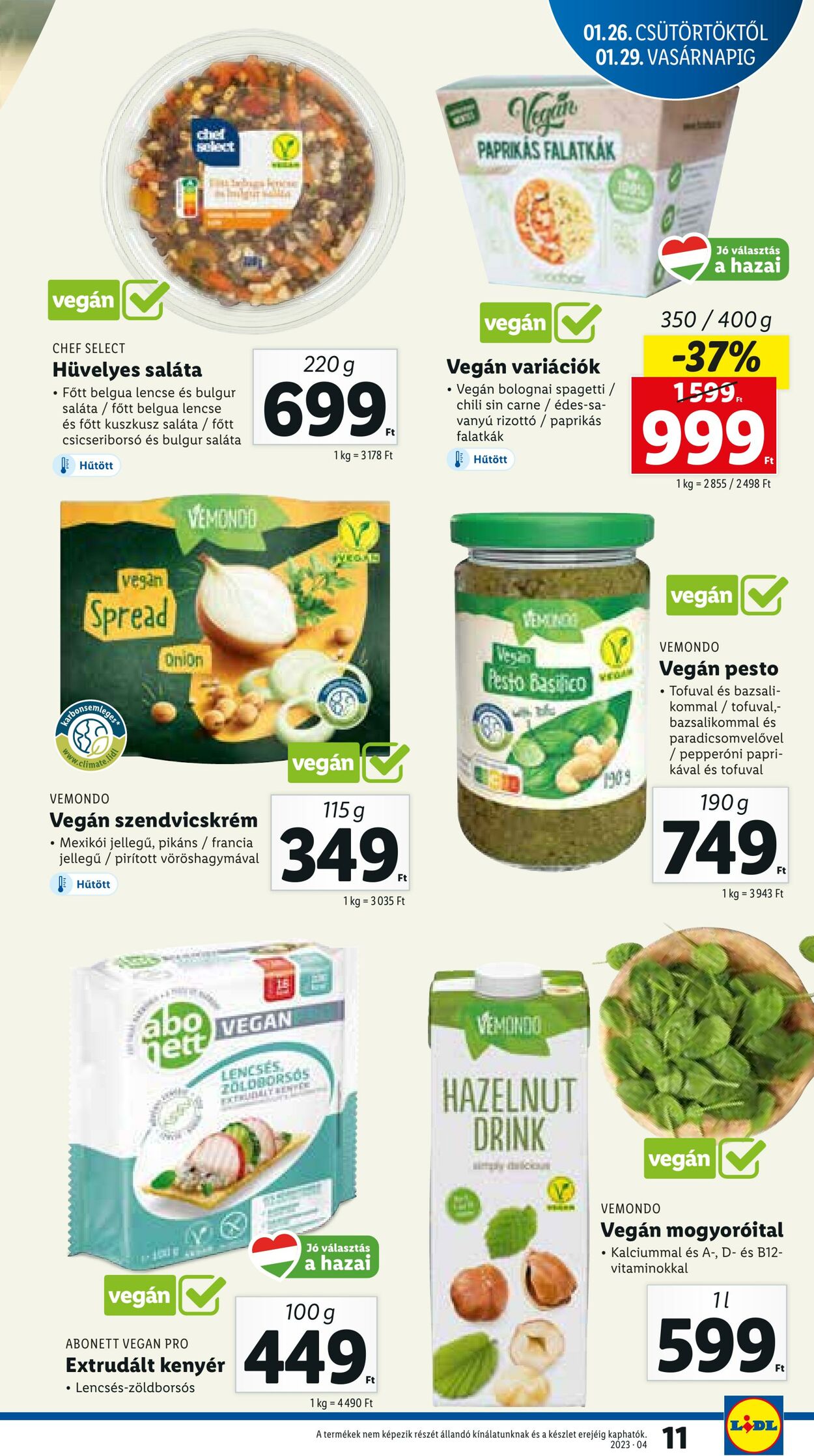 Flyer Lidl 26.01.2023 - 01.02.2023