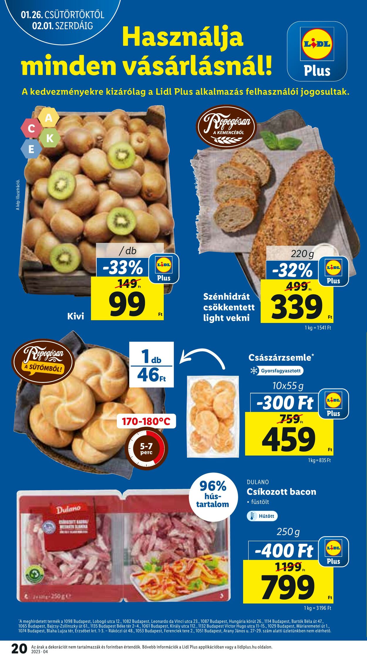 Flyer Lidl 26.01.2023 - 01.02.2023