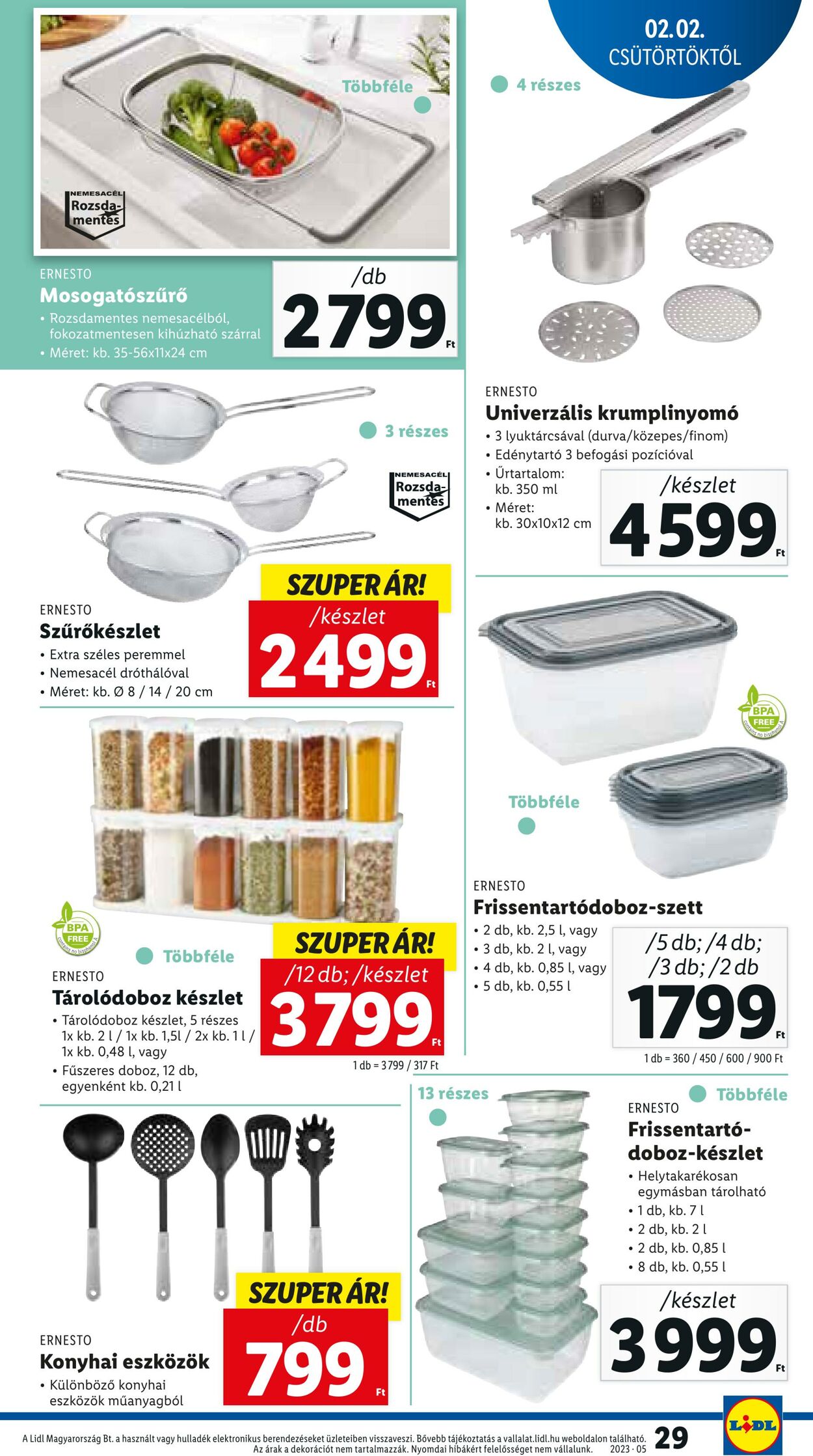 Flyer Lidl 02.02.2023 - 08.02.2023