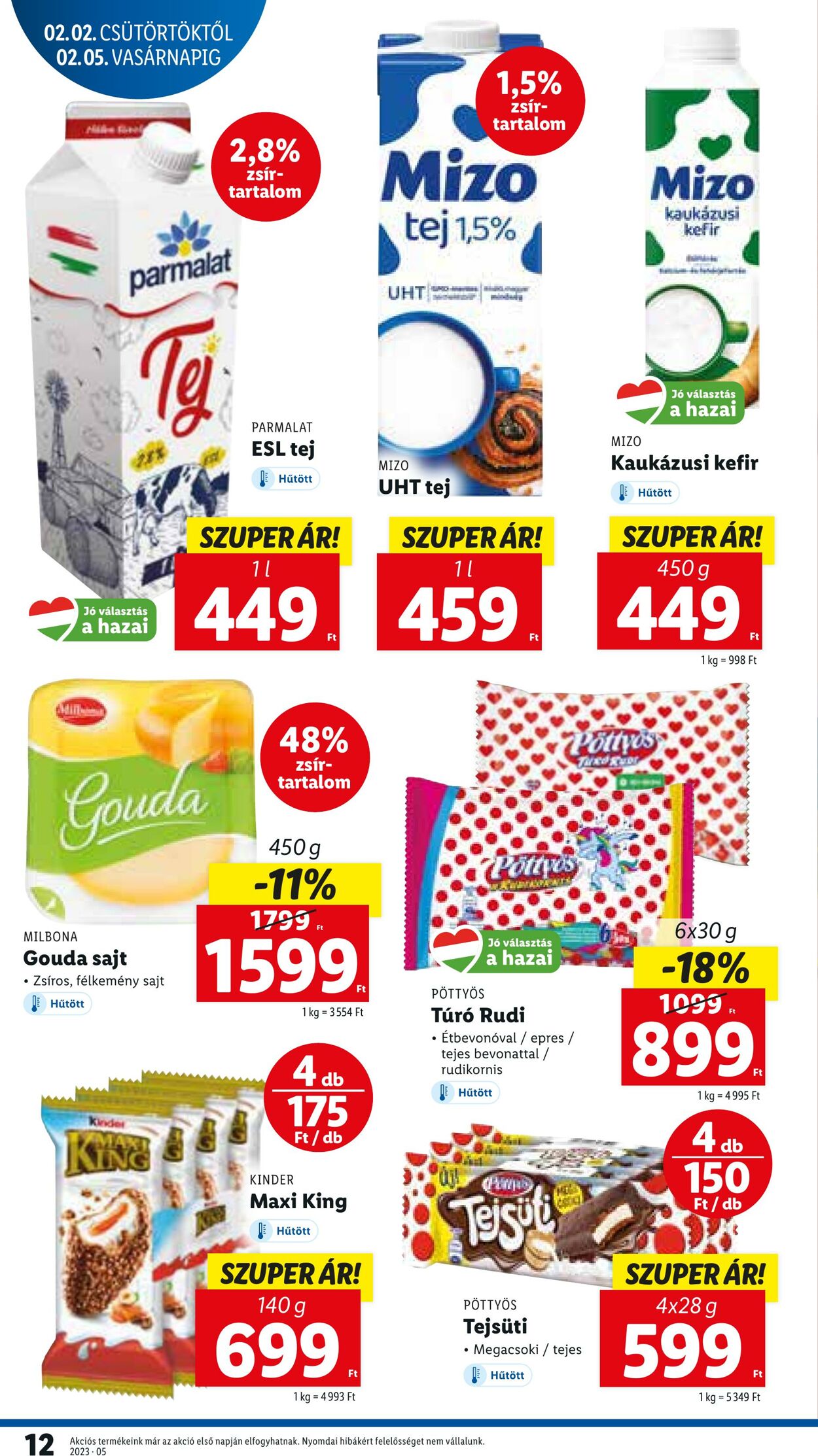 Flyer Lidl 02.02.2023 - 08.02.2023