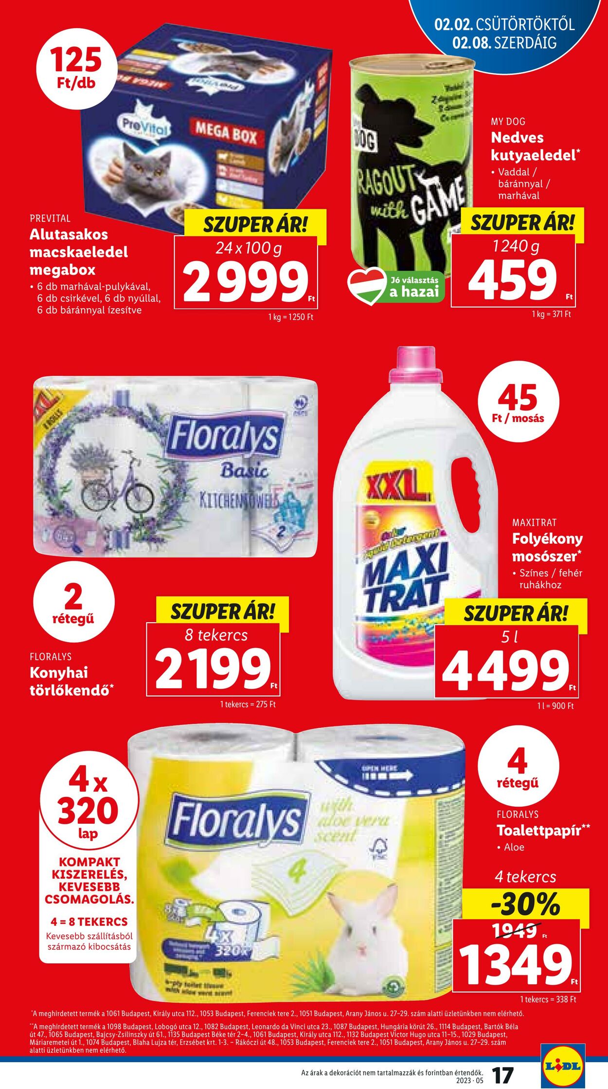 Flyer Lidl 02.02.2023 - 08.02.2023