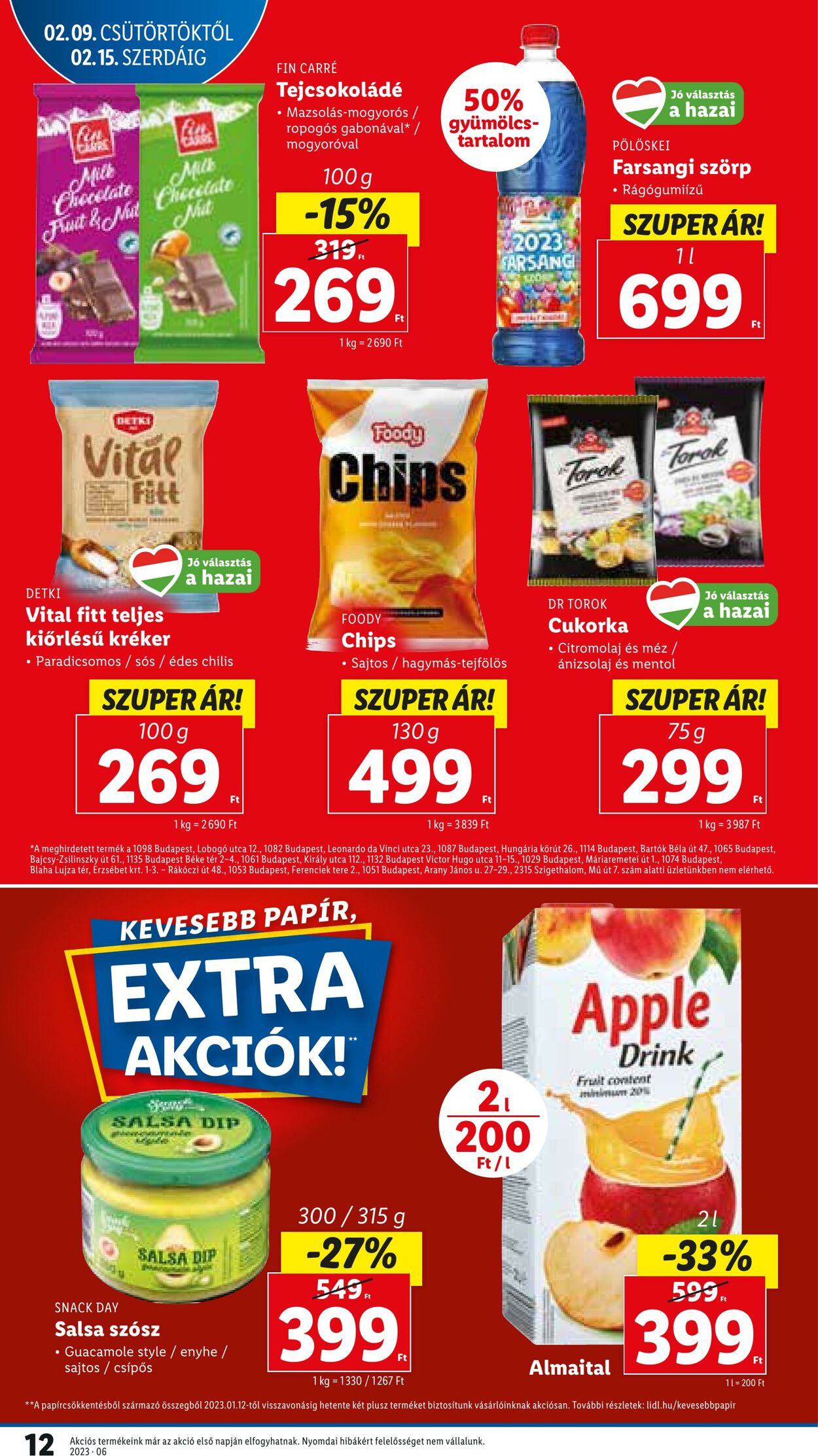 Flyer Lidl 09.02.2023 - 15.02.2023