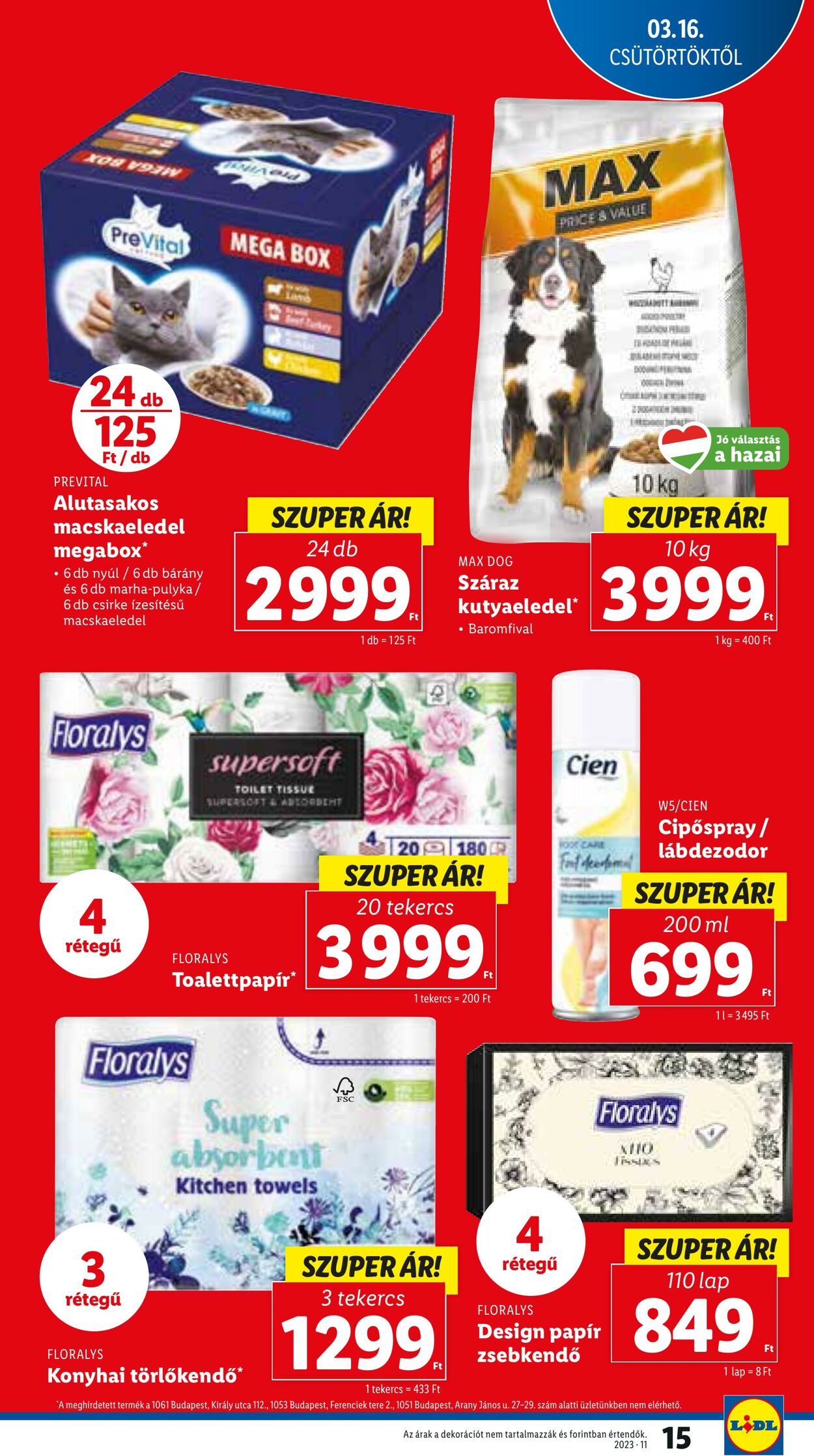 Flyer Lidl 16.03.2023 - 22.03.2023