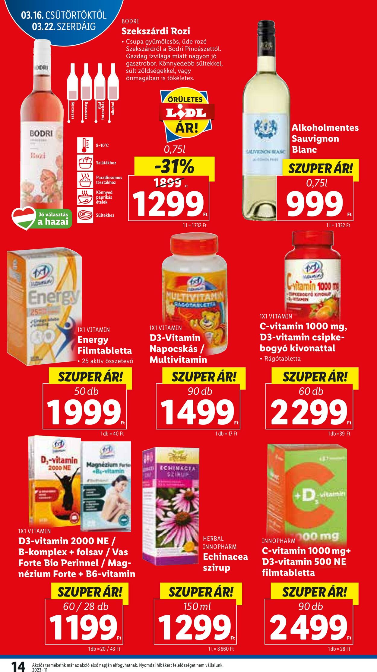 Flyer Lidl 16.03.2023 - 22.03.2023