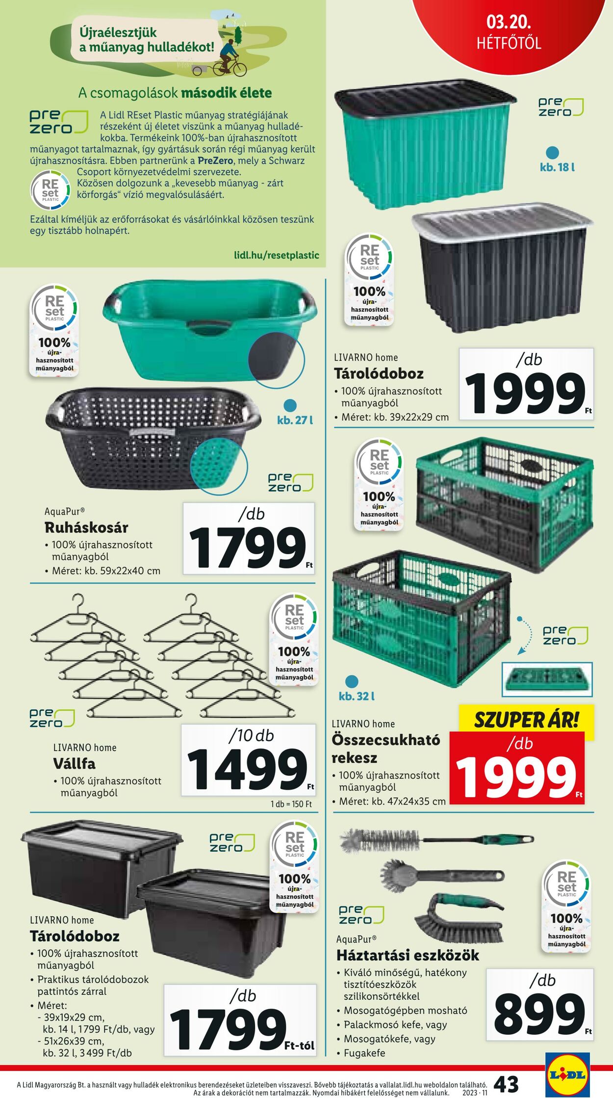 Flyer Lidl 16.03.2023 - 22.03.2023