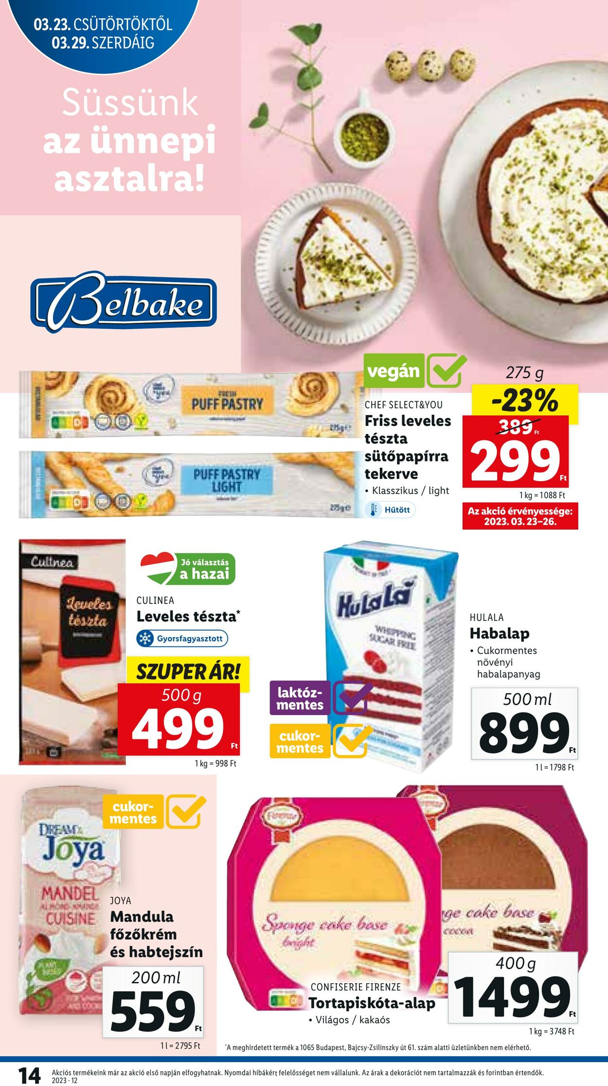 Flyer Lidl 23.03.2023 - 29.03.2023