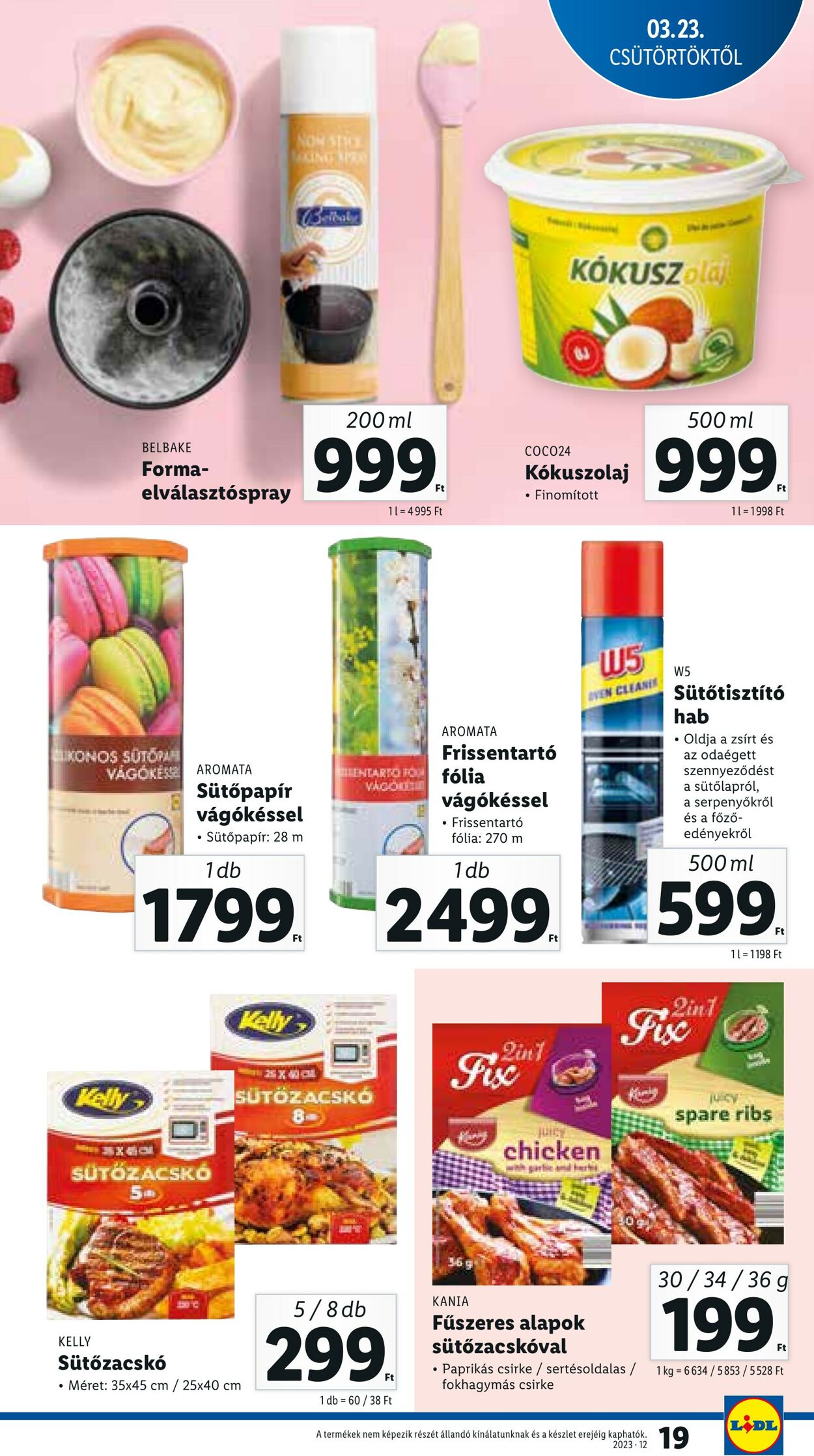 Flyer Lidl 23.03.2023 - 29.03.2023