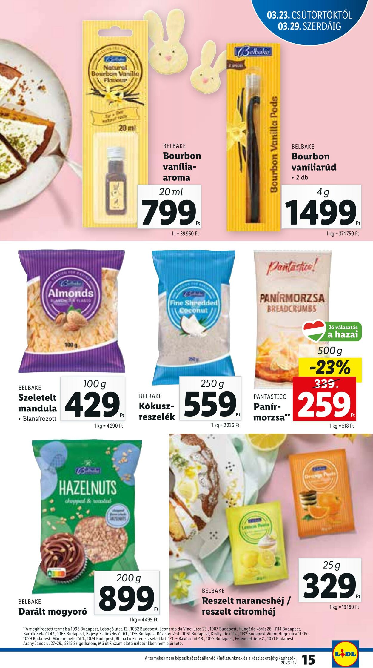 Flyer Lidl 23.03.2023 - 29.03.2023