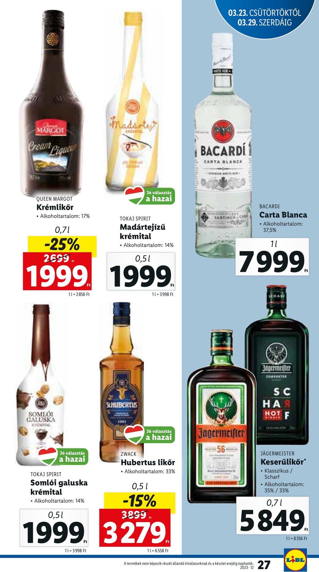 Flyer Lidl 23.03.2023 - 29.03.2023