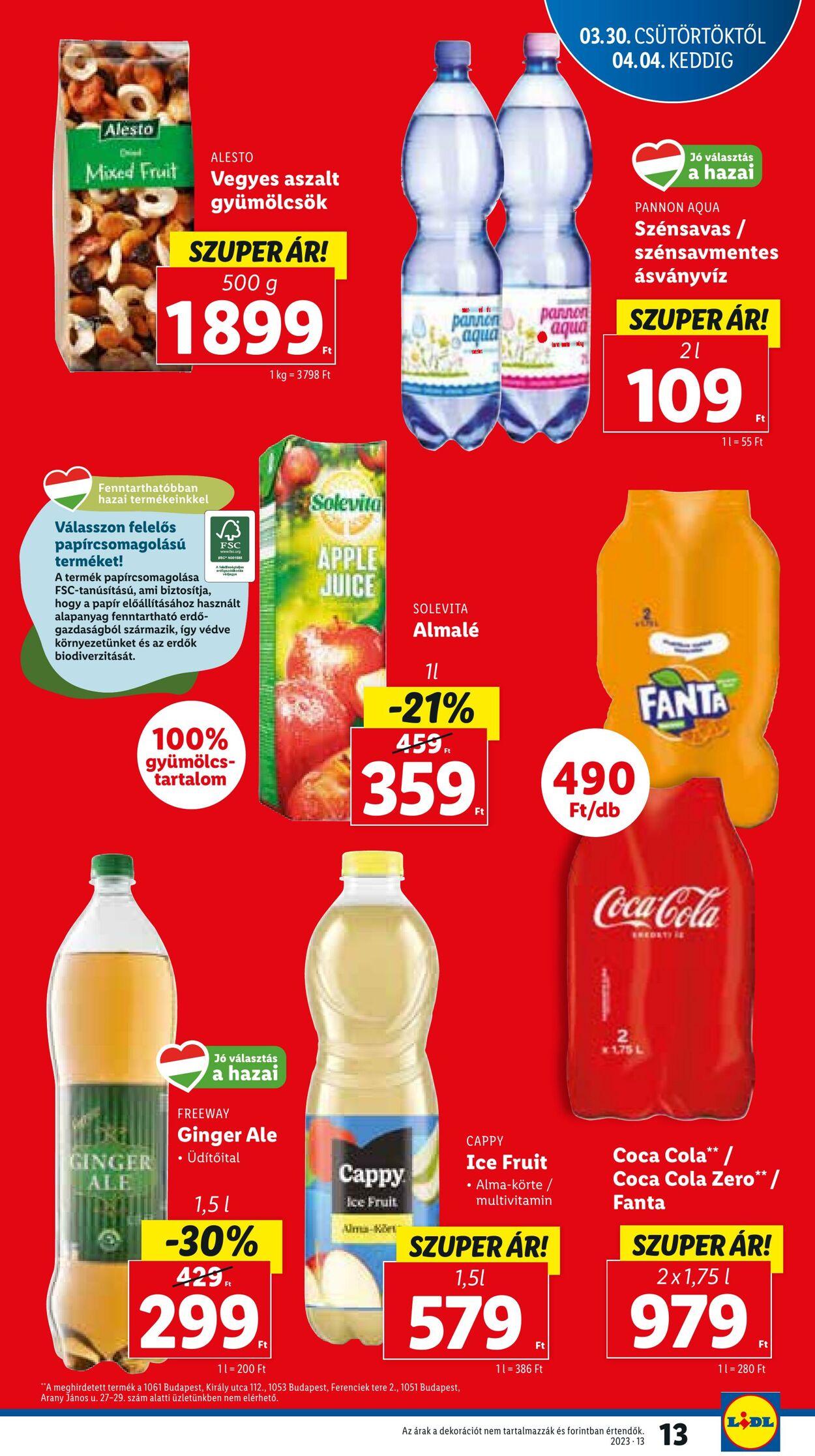 Flyer Lidl 30.03.2023 - 04.04.2023